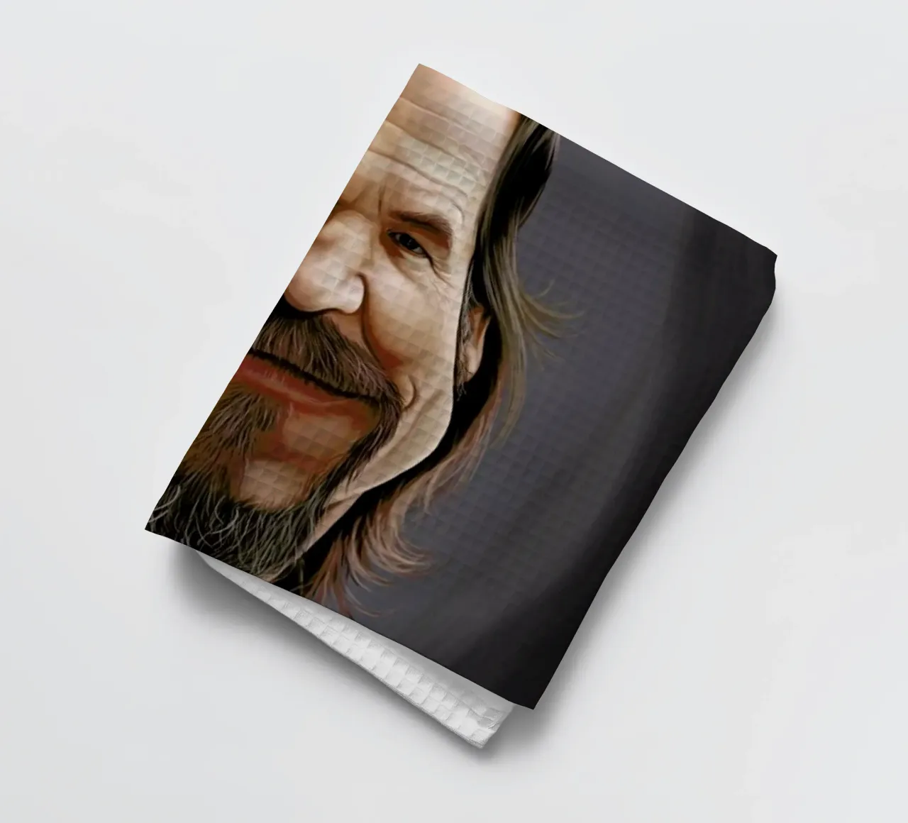 Jeff Bridges canovaccio da cucina da Rob Art | Illustration