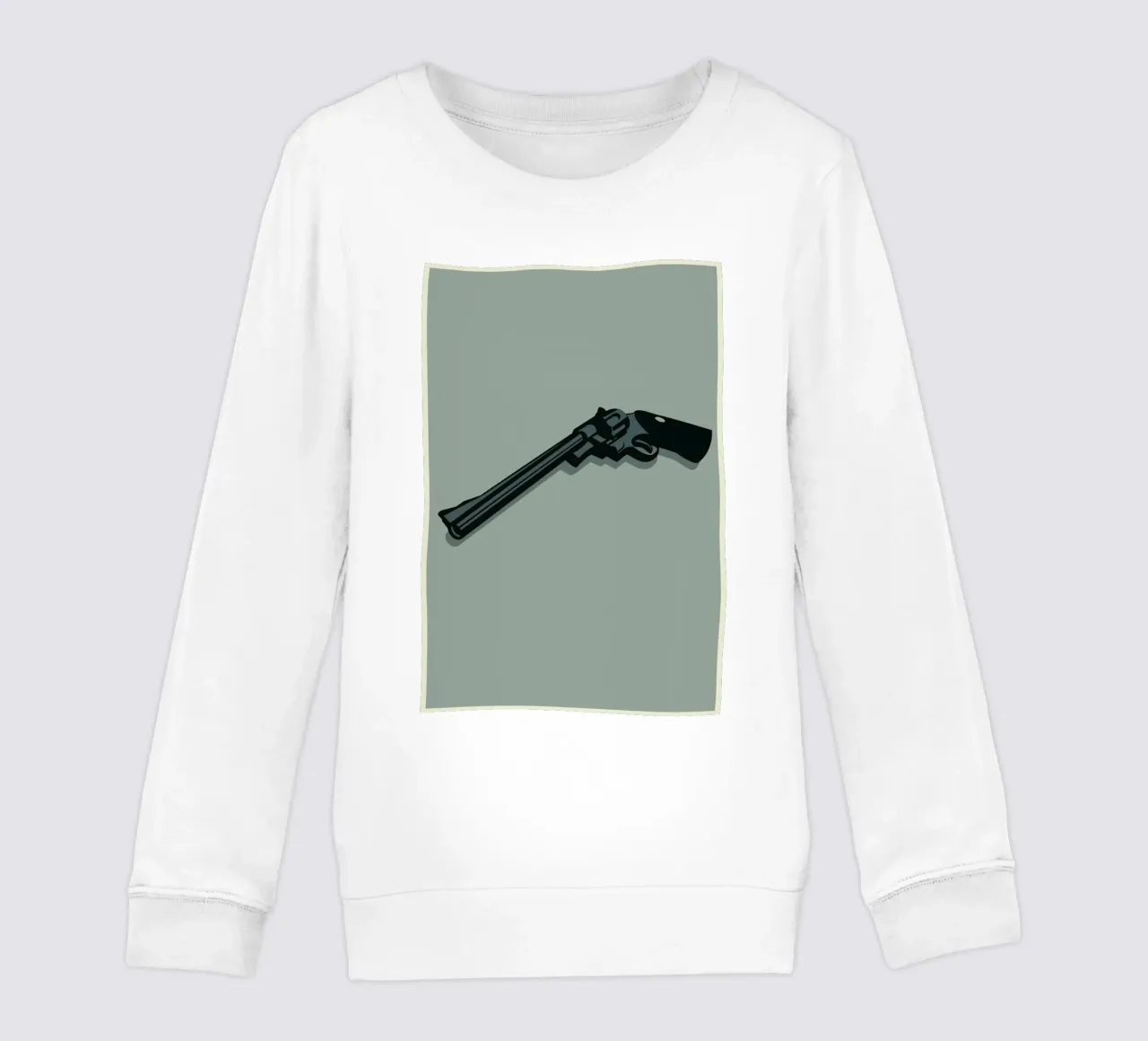 Dirty Harry kids sweatshirt by Bruno Morphet