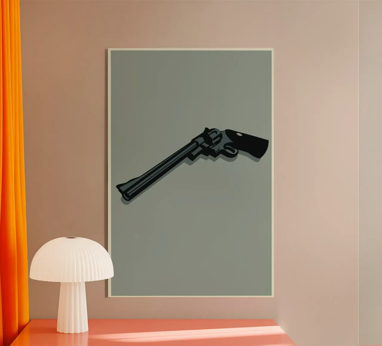 Dirty Harry acrylic glass by Bruno Morphet