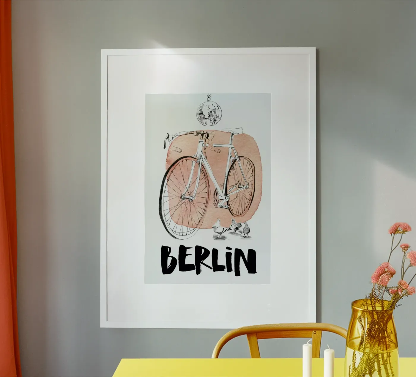 Täubchen Poster von Ekaterina Koroleva
