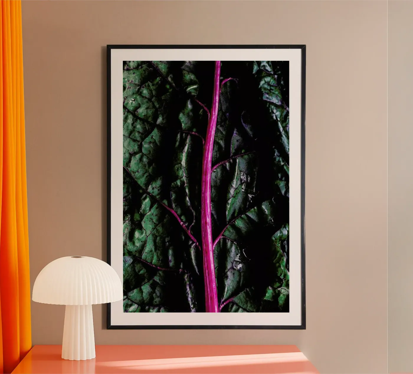 Mangoldblatt poster by Eat this