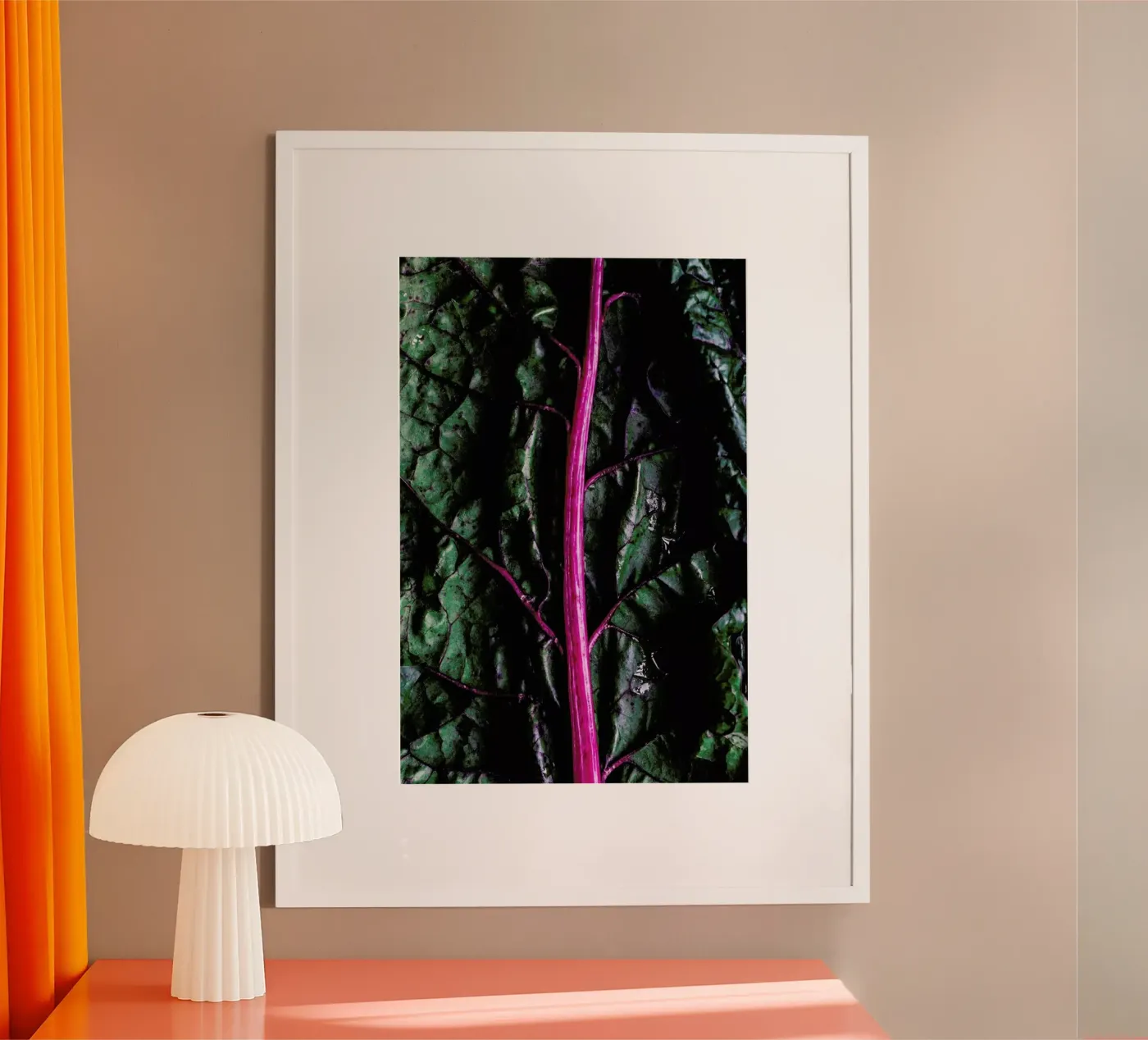 Mangoldblatt poster by Eat this