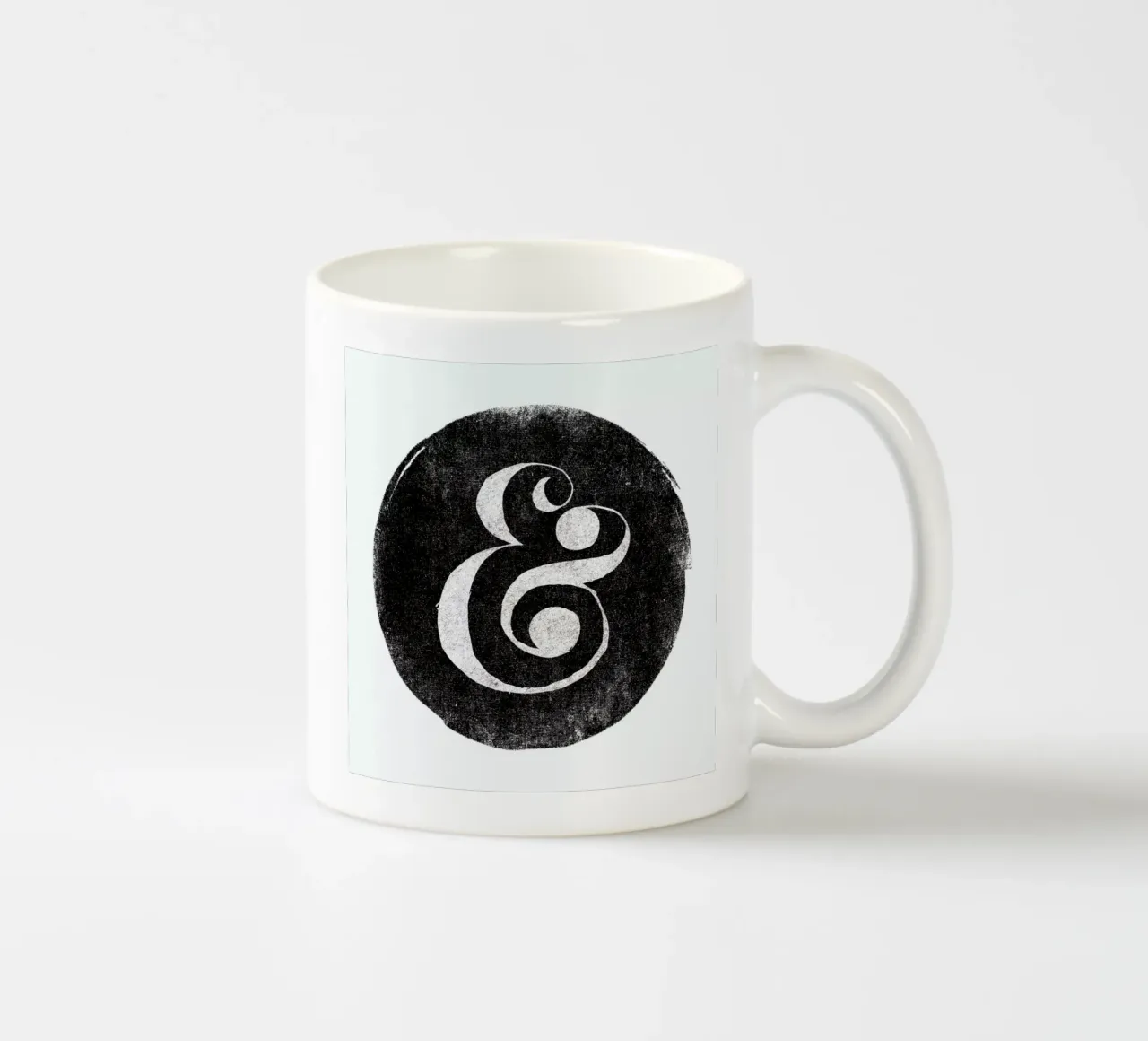 Ampersand ceramic mug by Matthew Taylor Wilson