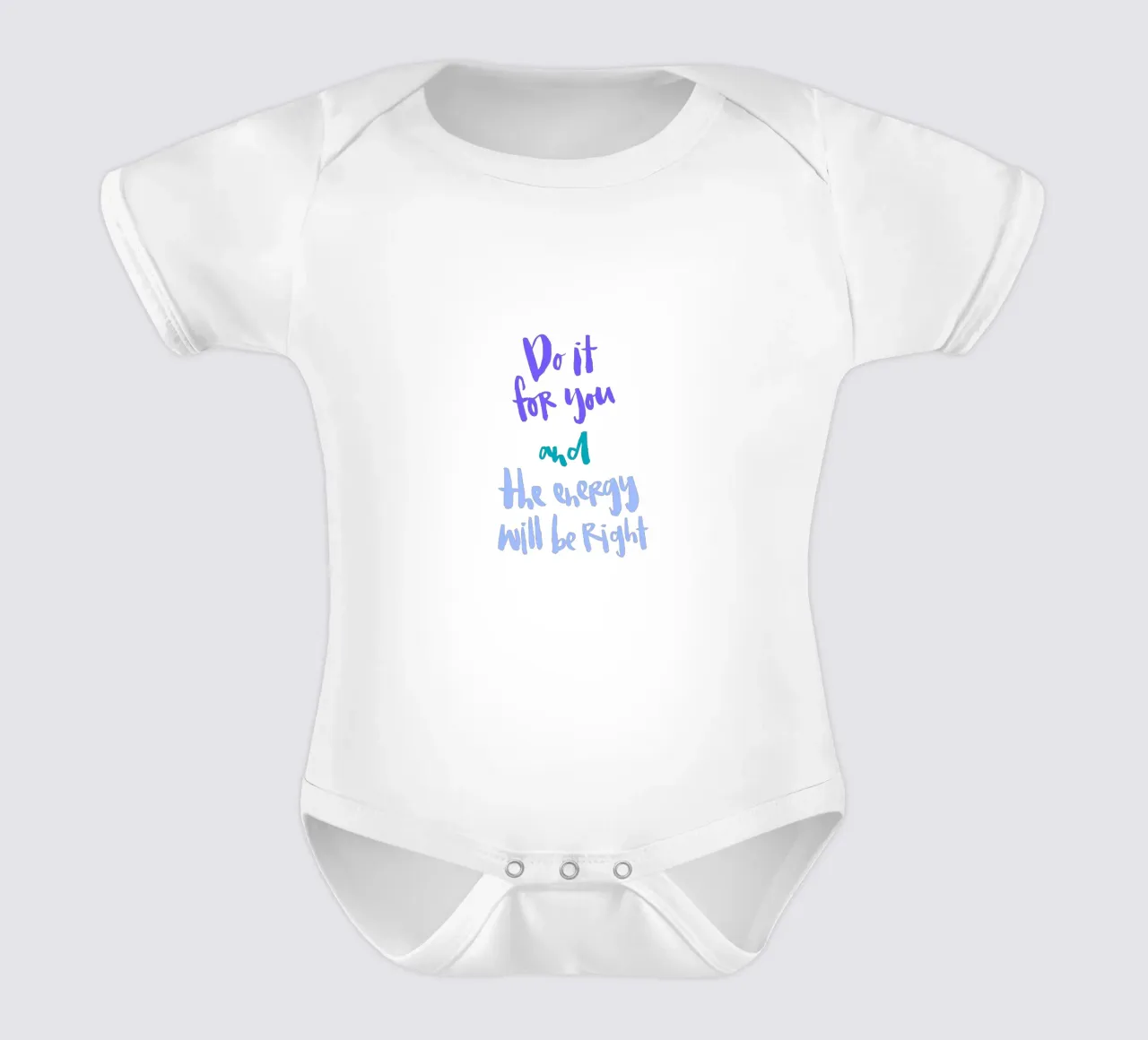 Do It For You body neonato maniche corte da Brushmeetspaper