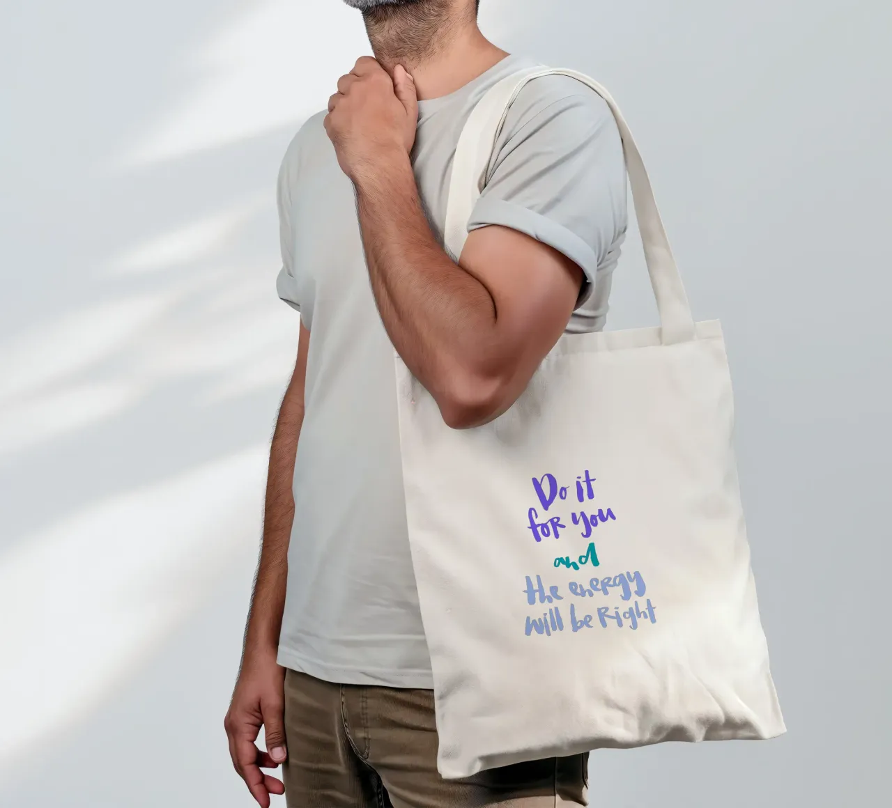Do It For You borsa in juta da Brushmeetspaper