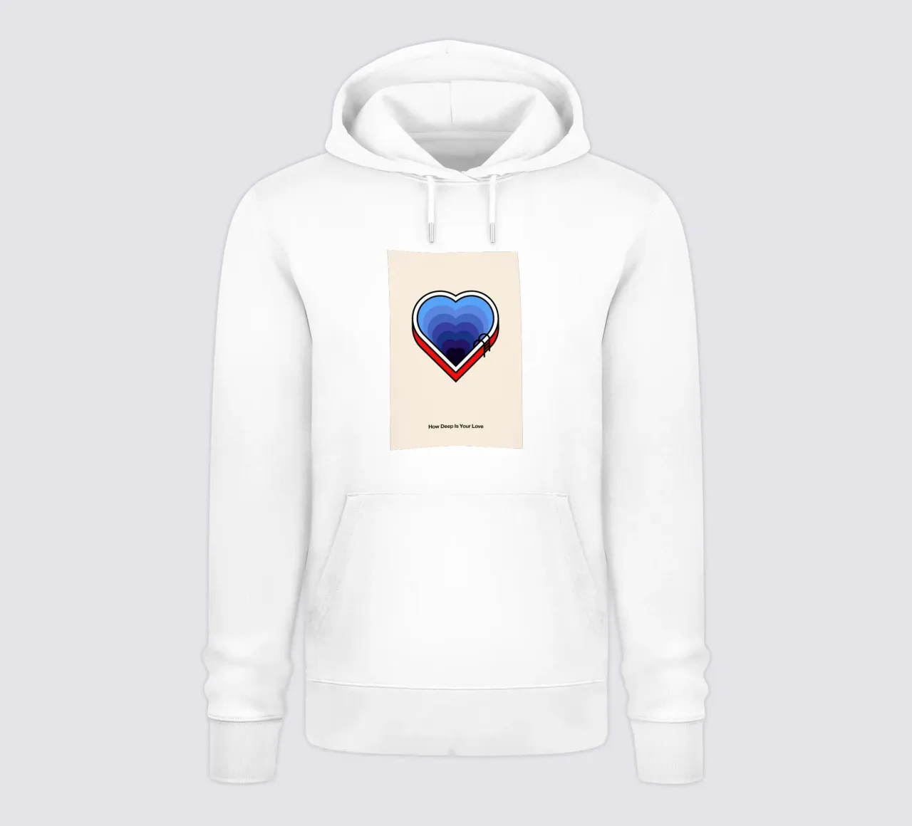How Deep is your Love sudadera con capucha de Viktor Hertz