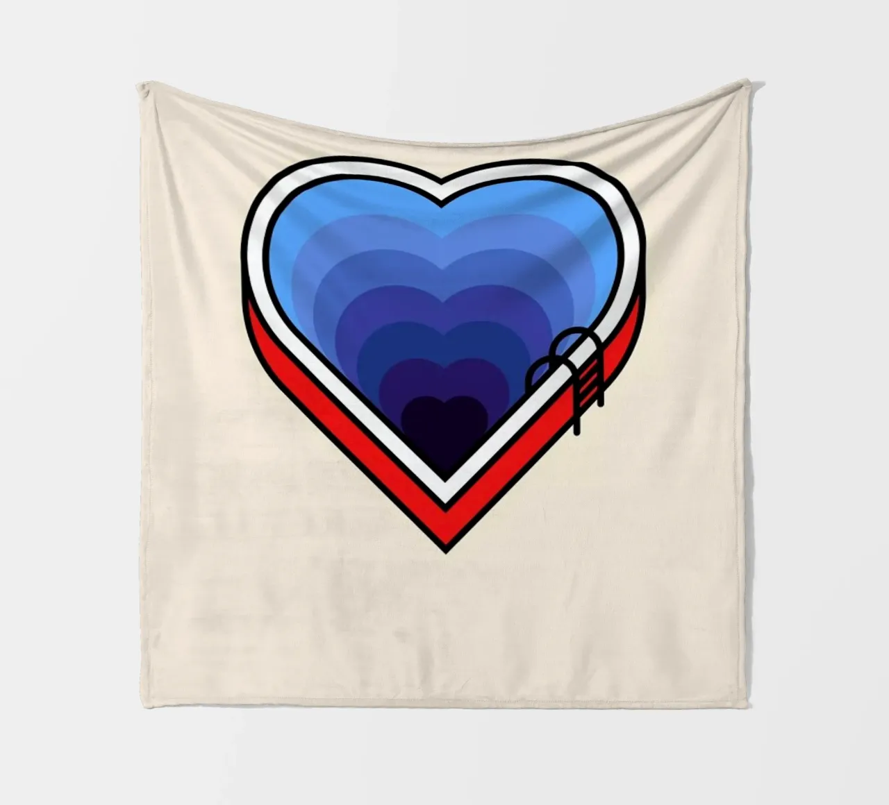 How Deep is your Love coperta in pile da Viktor Hertz