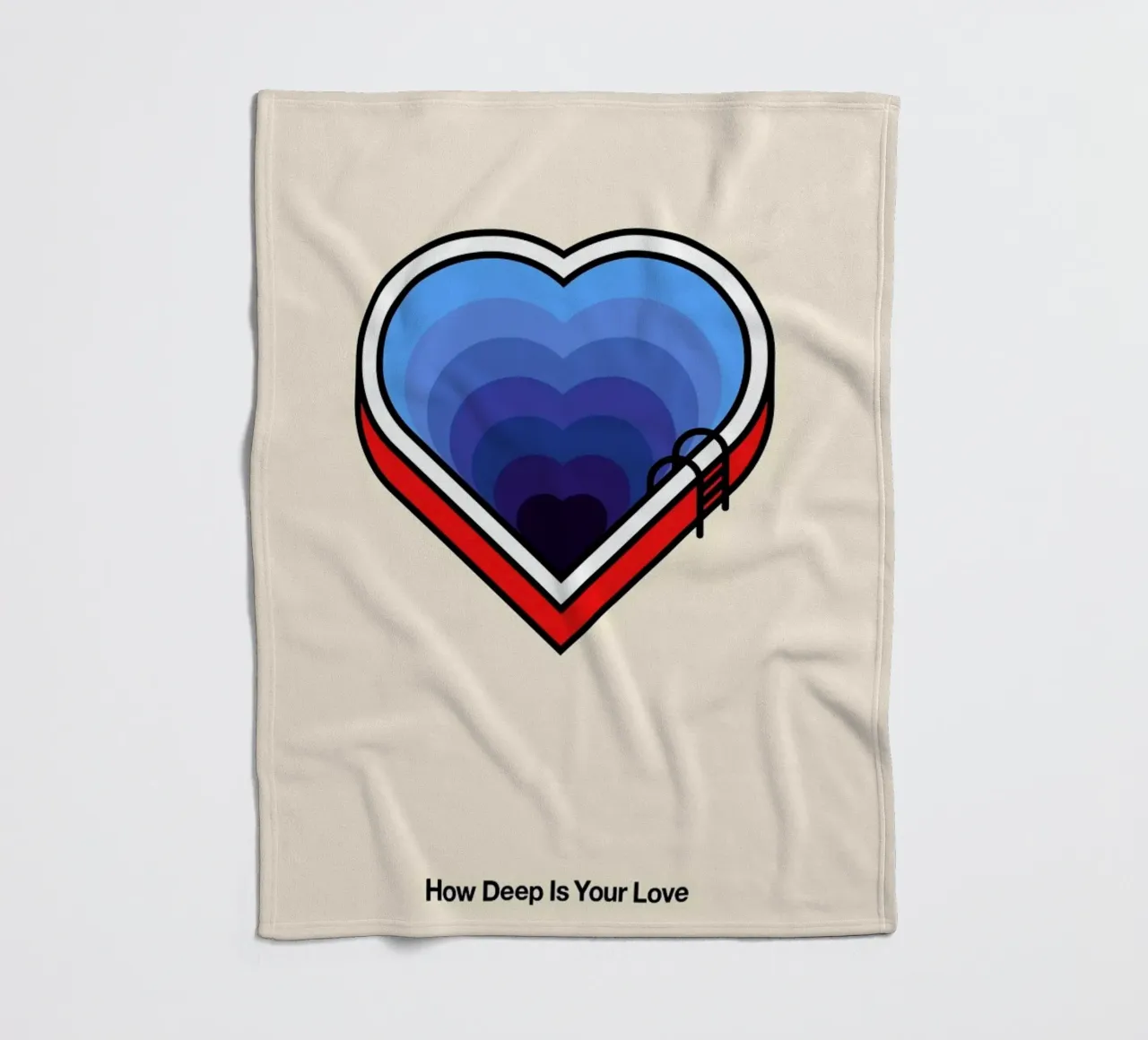 How Deep is your Love coperta in pile da Viktor Hertz