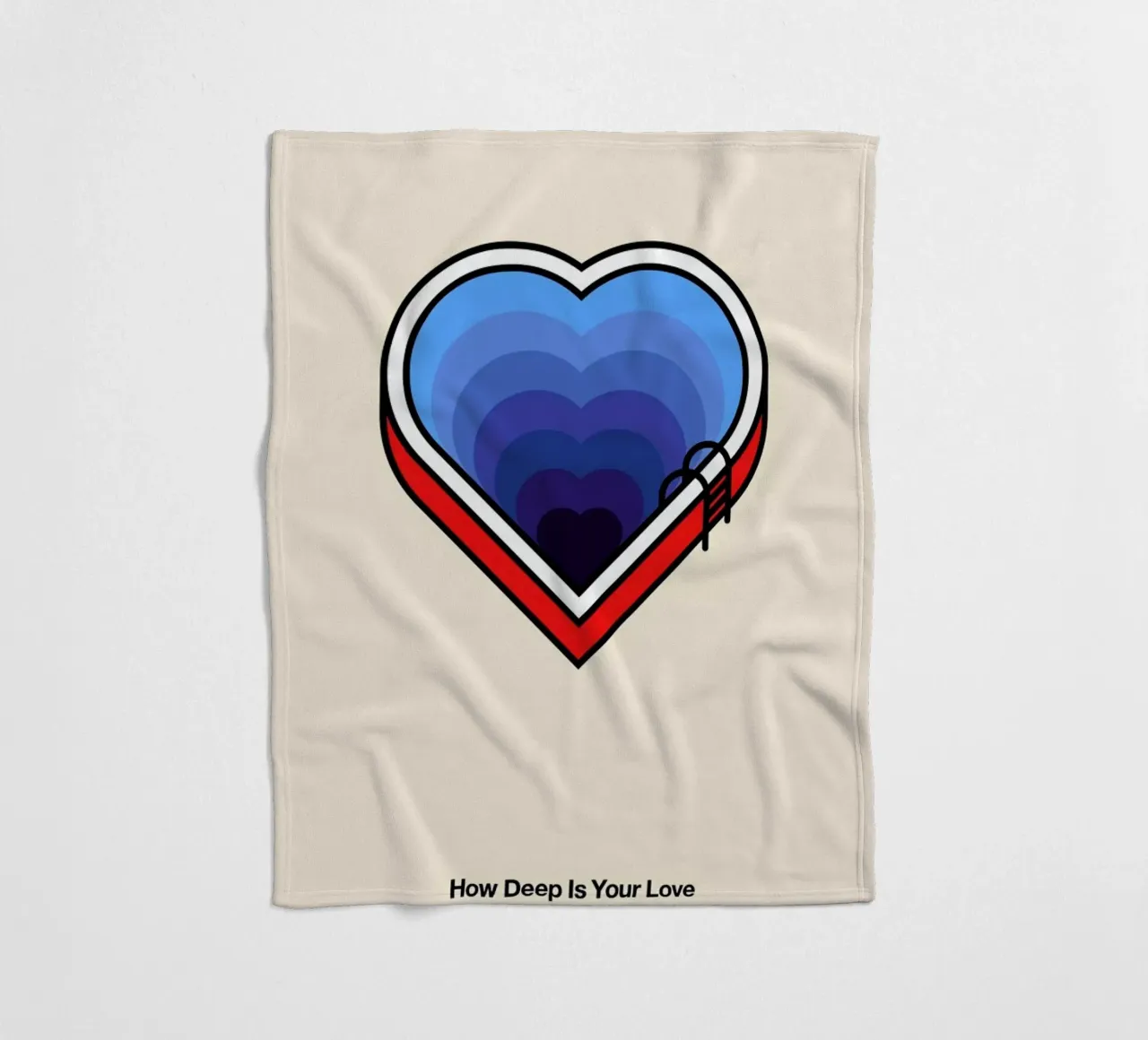 How Deep is your Love coperta in pile da Viktor Hertz