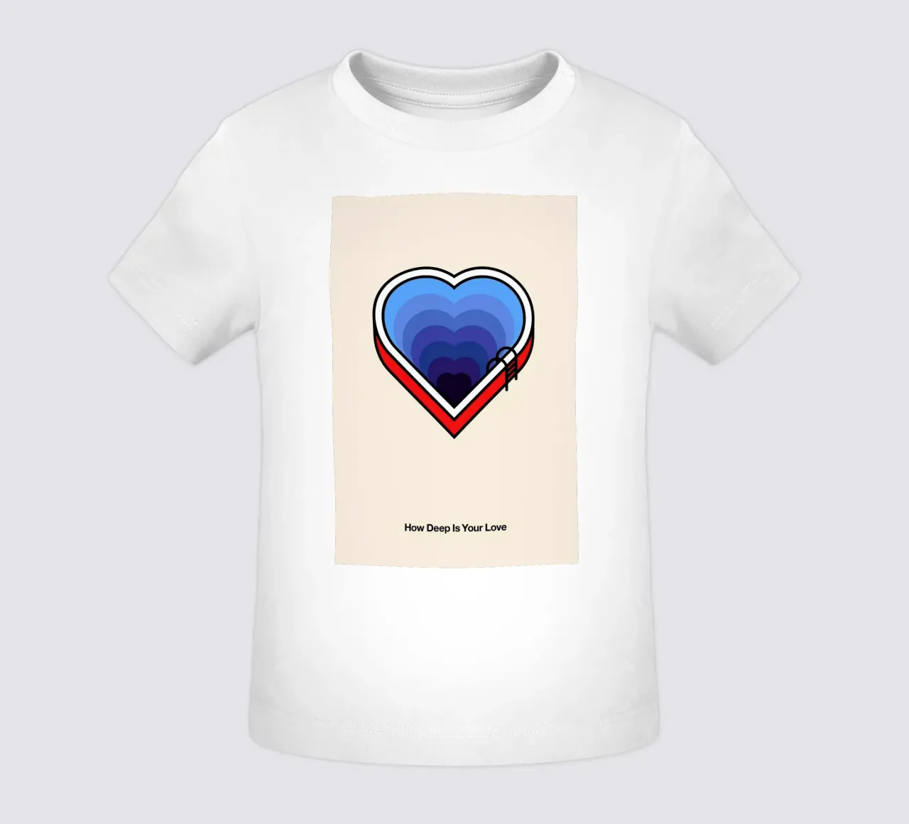 How Deep is your Love maglietta neonato da Viktor Hertz