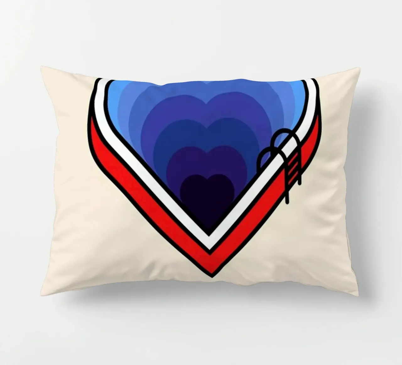 How Deep is your Love cuscino da Viktor Hertz