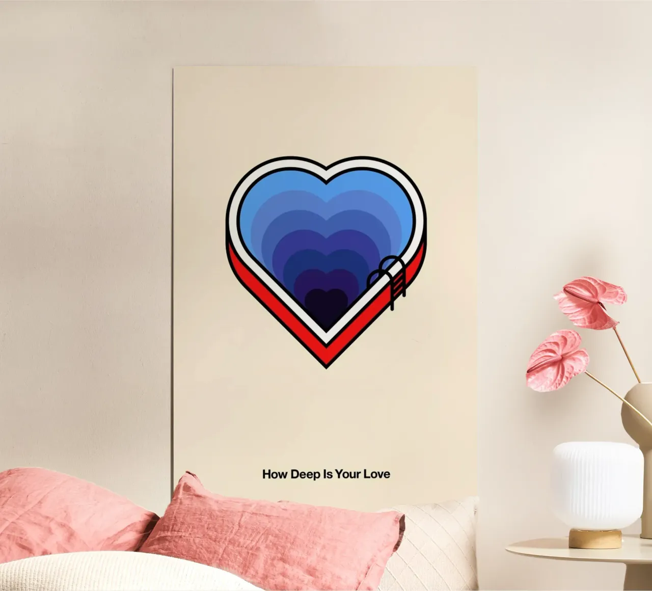 How Deep is your Love hahnemühle de Viktor Hertz