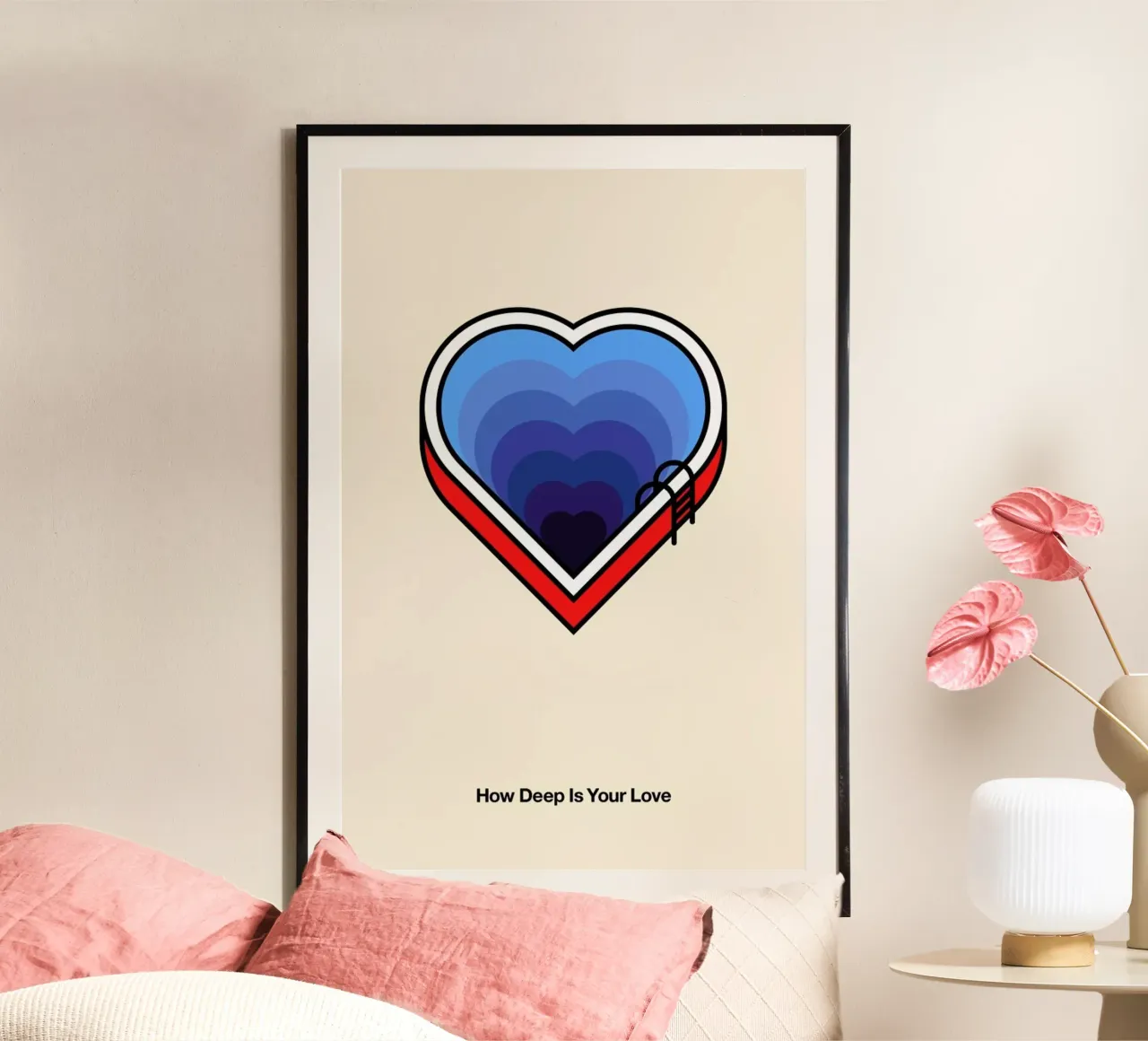 How Deep is your Love hahnemühle de Viktor Hertz