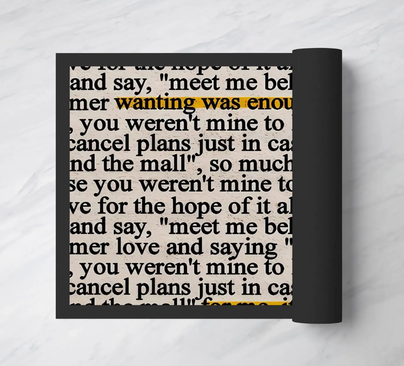 tollerare zerbino da mazzihanq