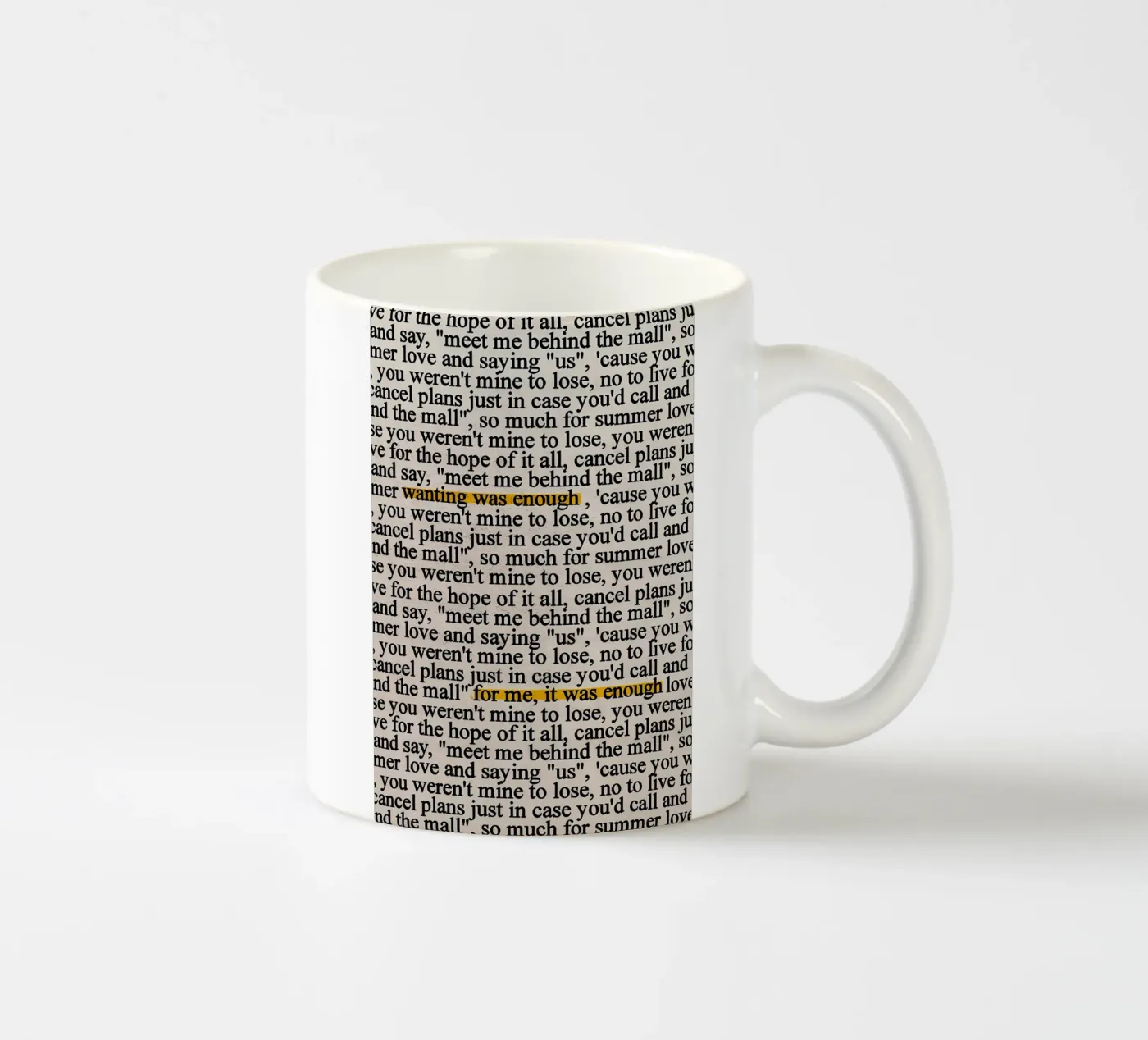tolerateit ceramic mug by mazzihanq