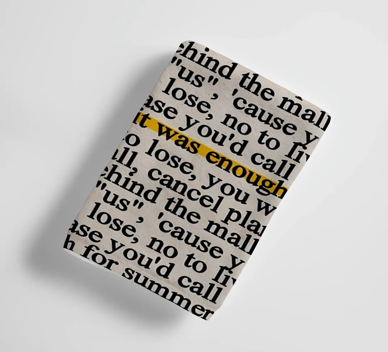 tolerateit towel by mazzihanq