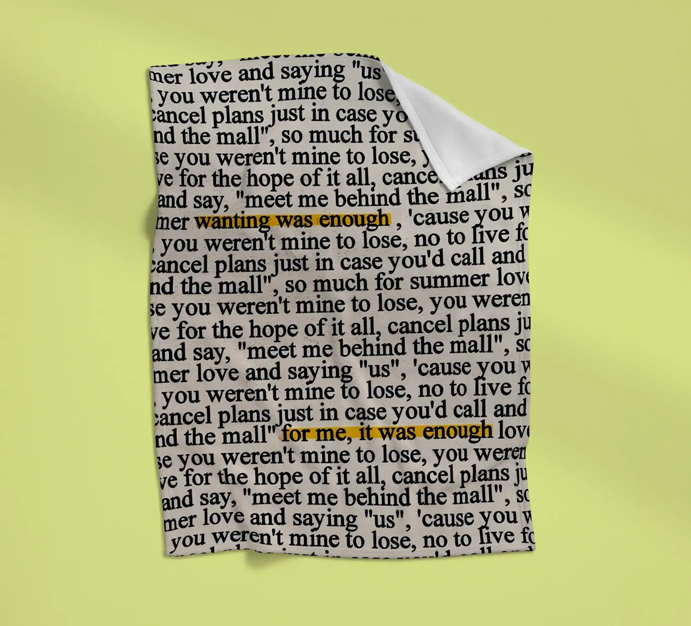 tolerateit fleece blanket by mazzihanq