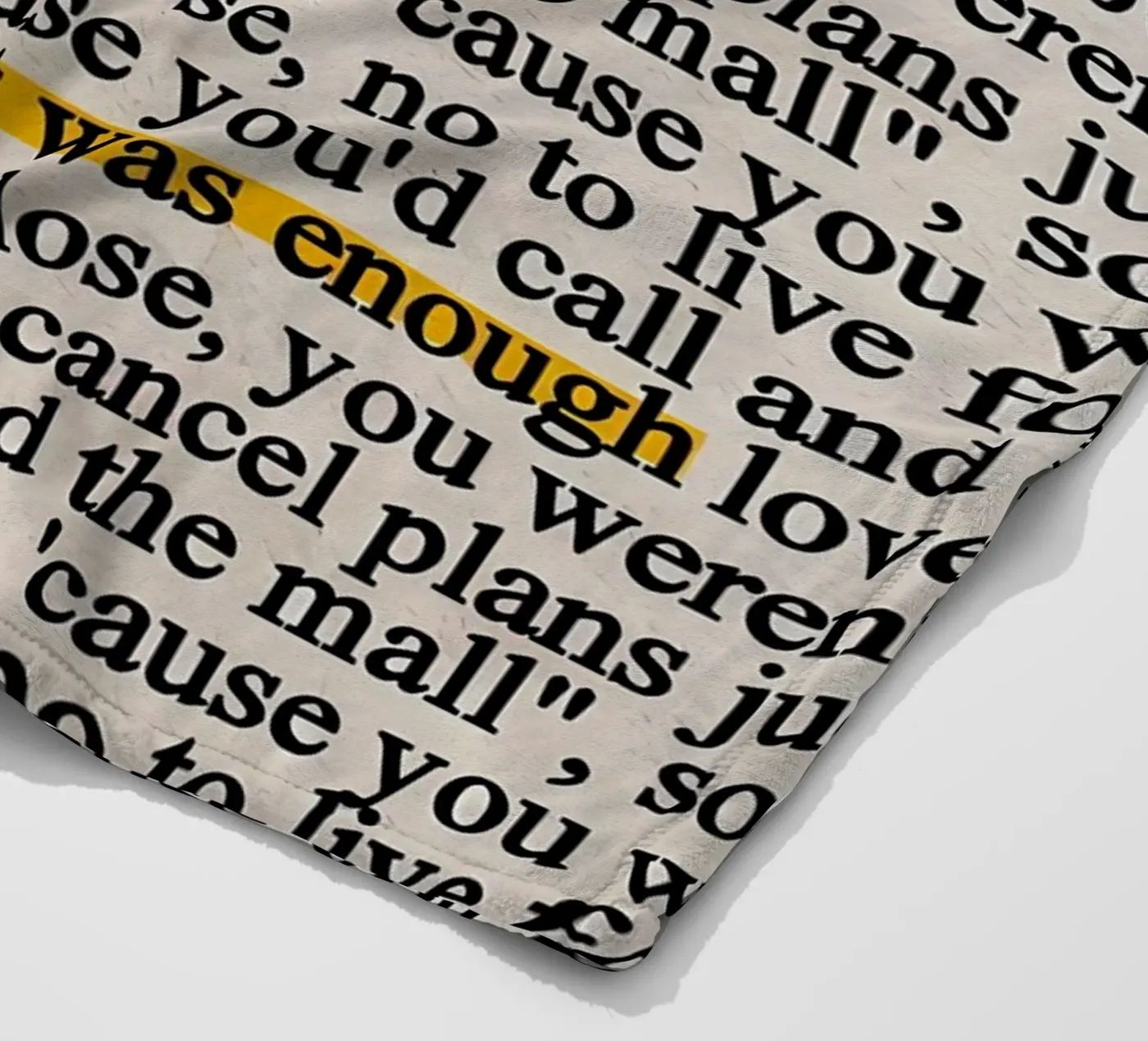 tolerateit fleece blanket by mazzihanq