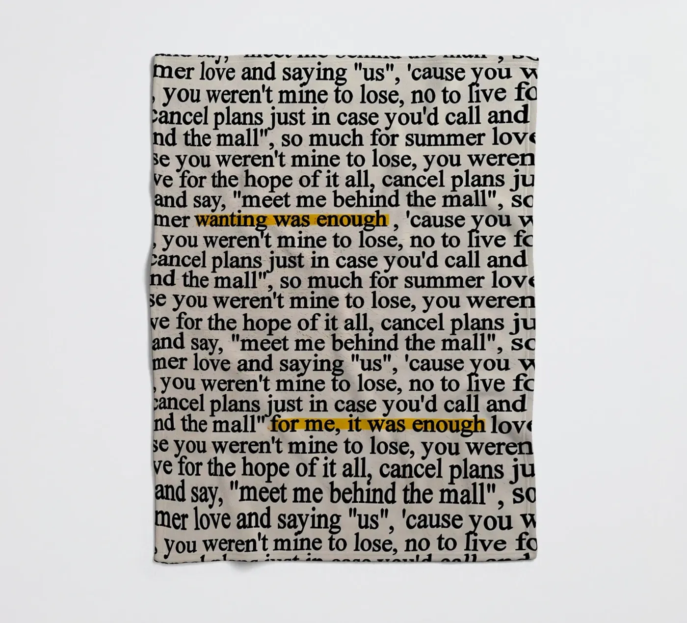 tolerateit fleece blanket by mazzihanq