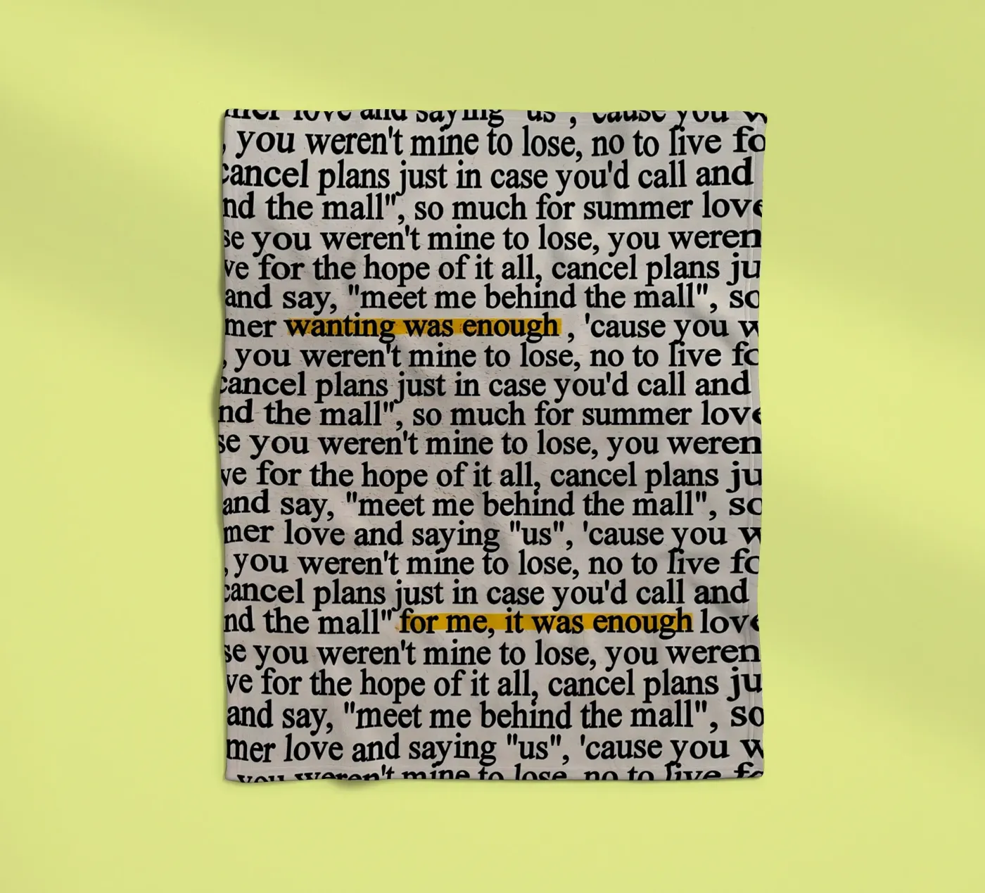 tolerateit fleece blanket by mazzihanq