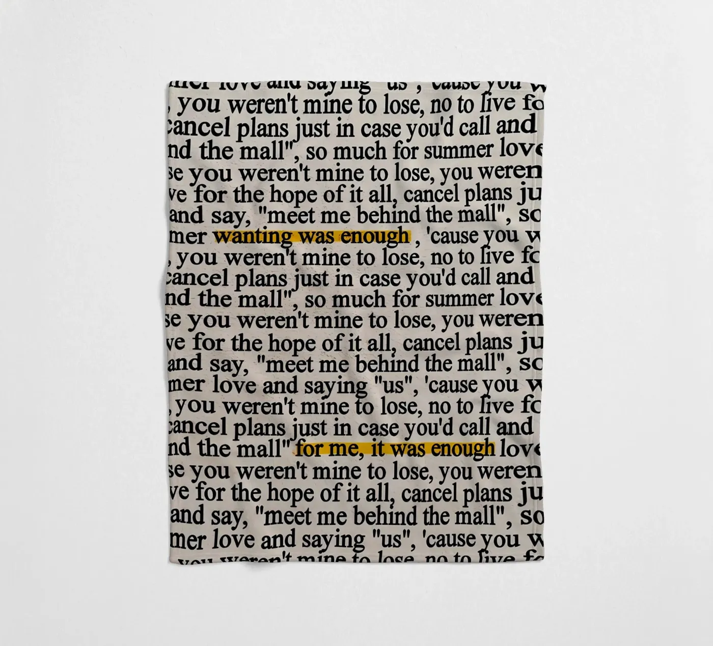 tolerateit fleece blanket by mazzihanq