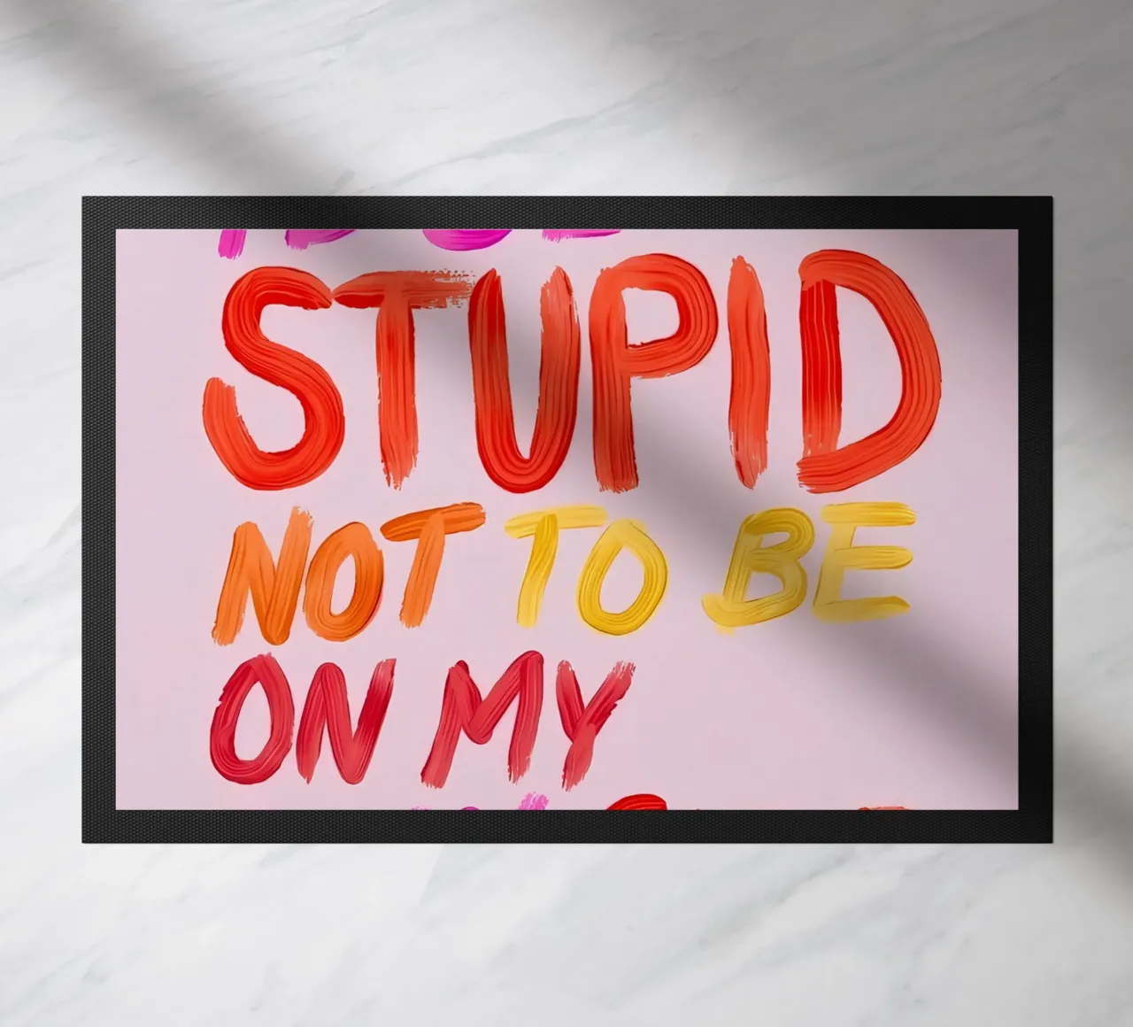 Schattig deurmat van mazzihanq