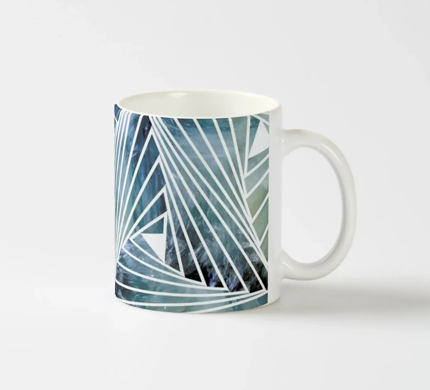Acquamesh ceramic mug by Angelo Cerantola