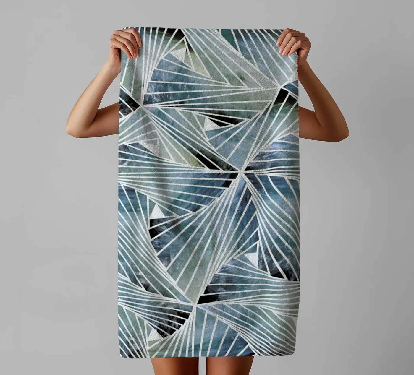 Acquamesh badhanddoek van Angelo Cerantola