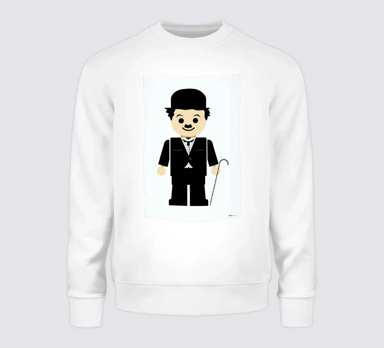 Chaplin Toy felpa da Rafa Gomes