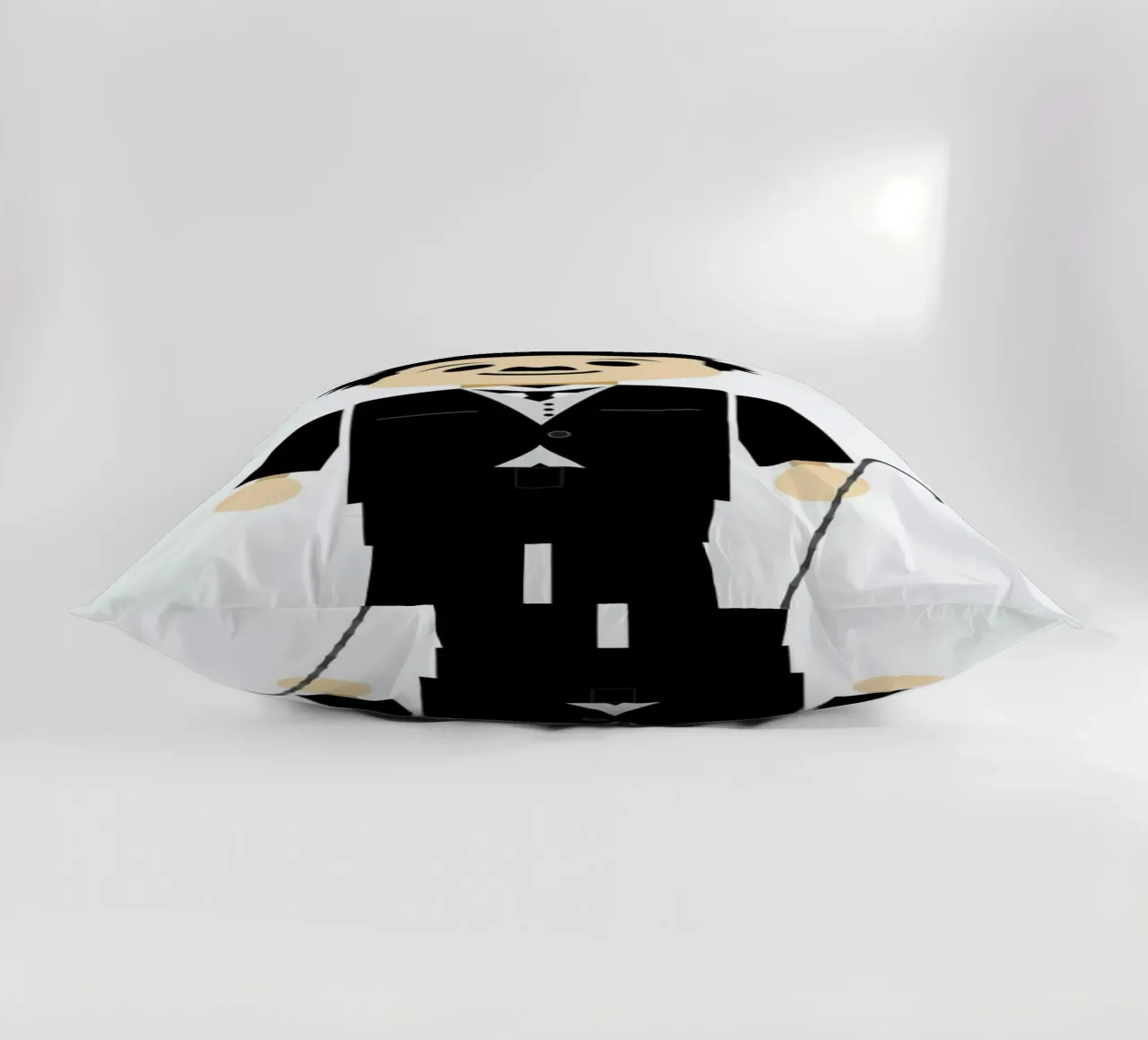 Chaplin Toy decorative cushion by Rafa Gomes