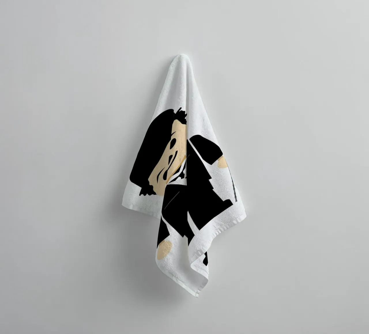 Chaplin Toy towel by Rafa Gomes