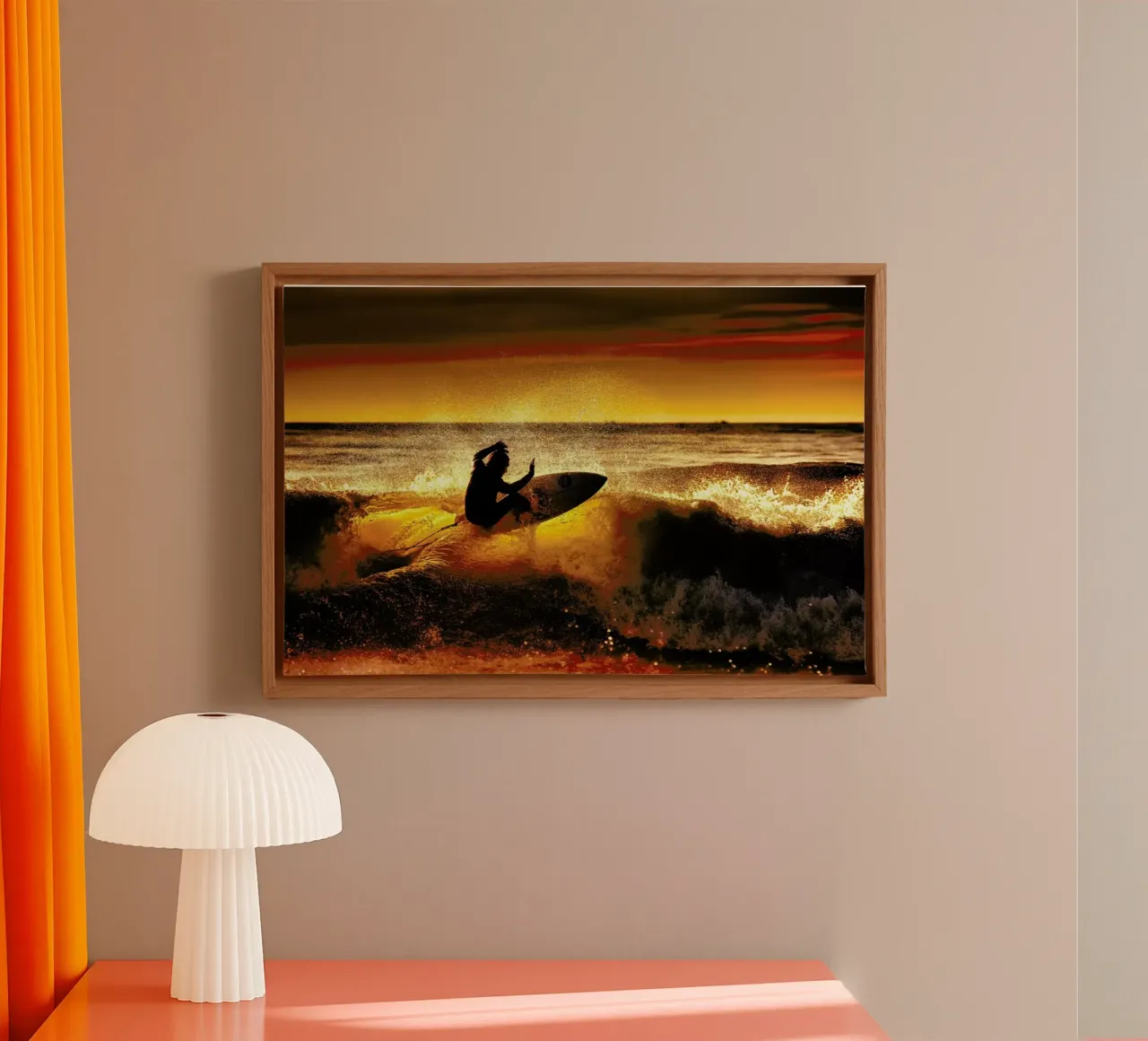 Front Side - Marco Petracci tela con Cornice a cassetta da Pictufy