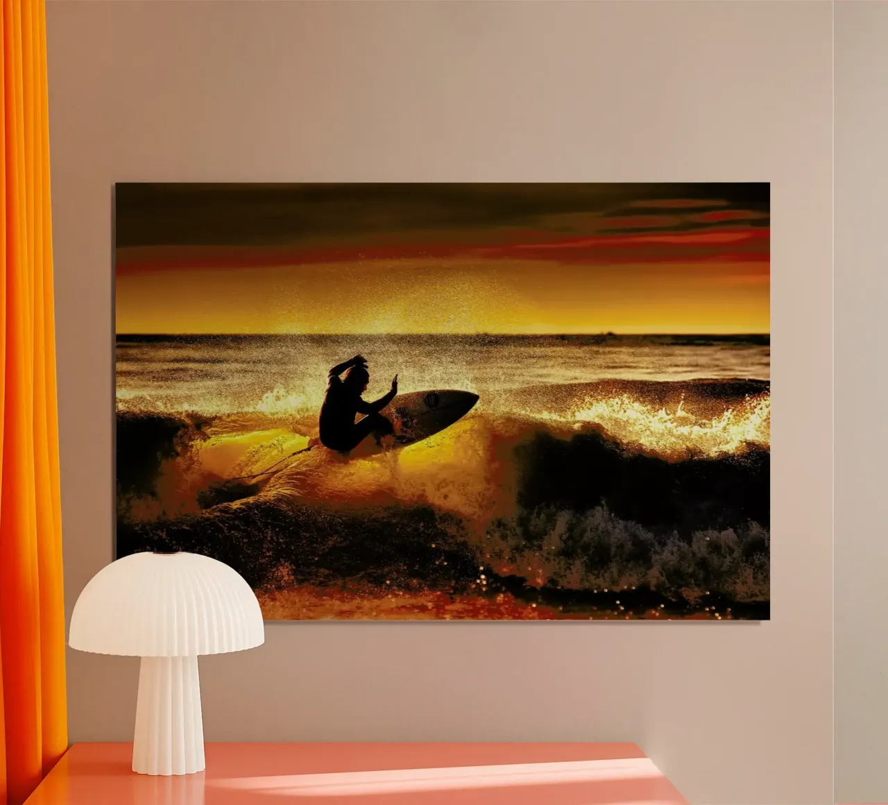 Front Side - Marco Petracci poster con telaio in legno da Pictufy