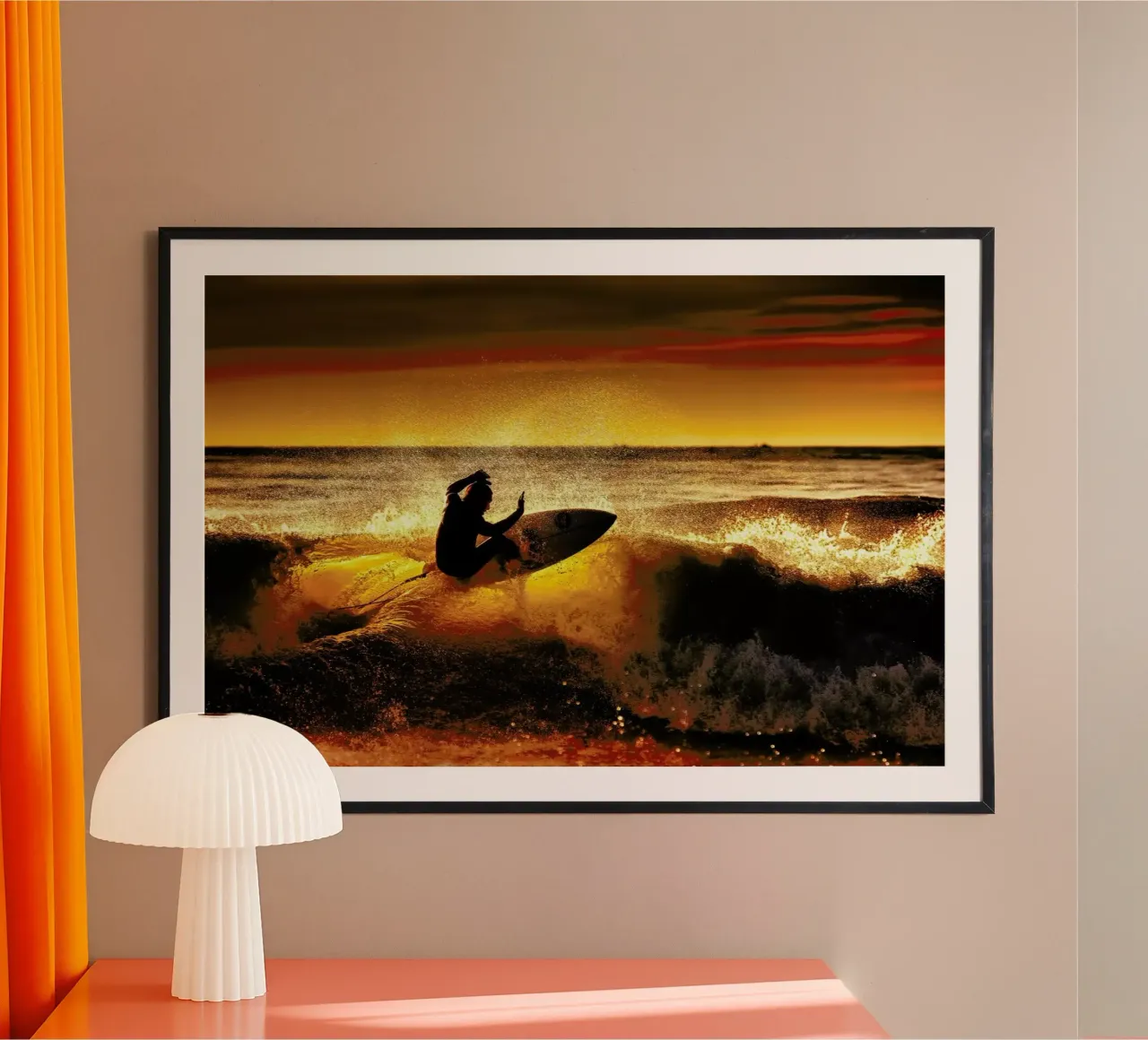 Front Side - Marco Petracci poster con telaio in legno da Pictufy