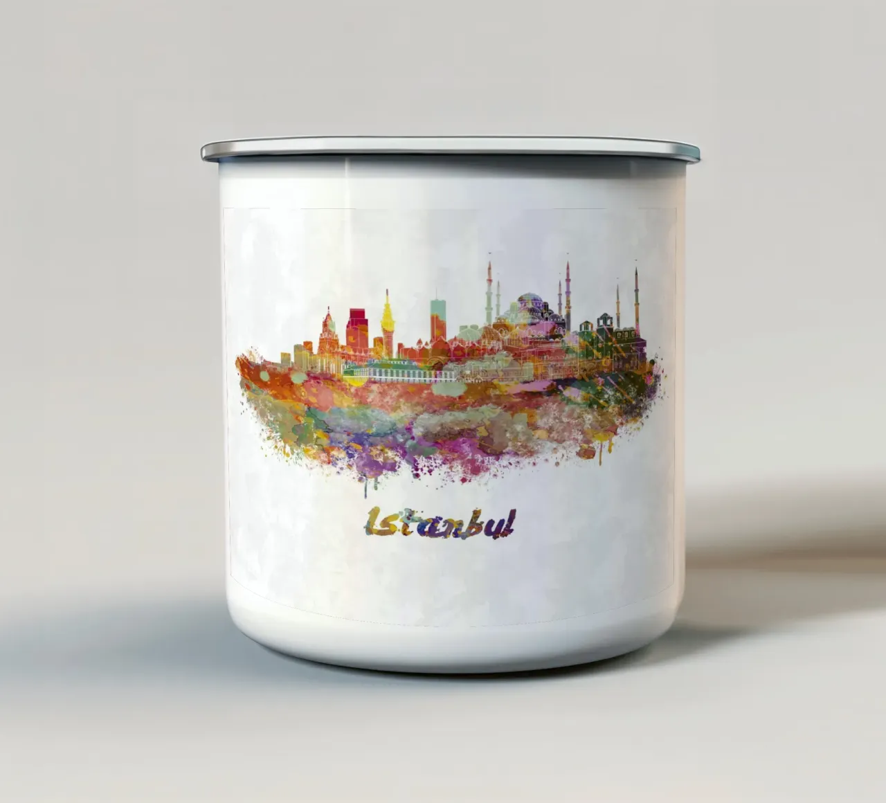 Istanbul tazza in smalto da ARTVI-SHOP