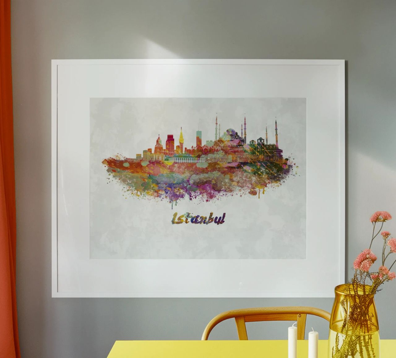 Istanbul Poster von ARTVI-SHOP