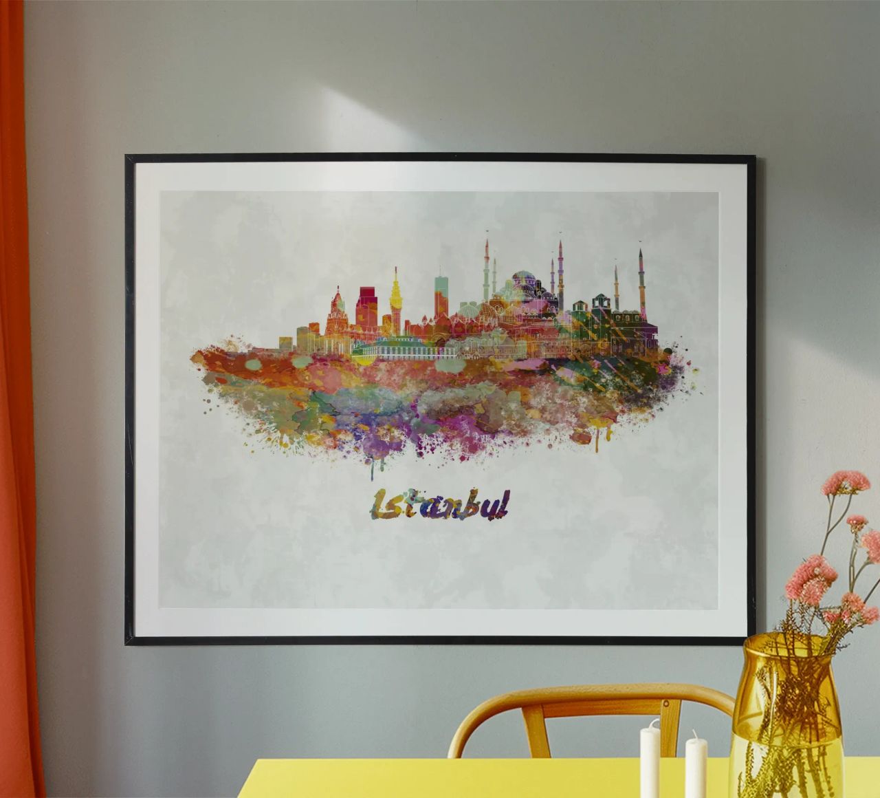 Istanbul Poster von ARTVI-SHOP