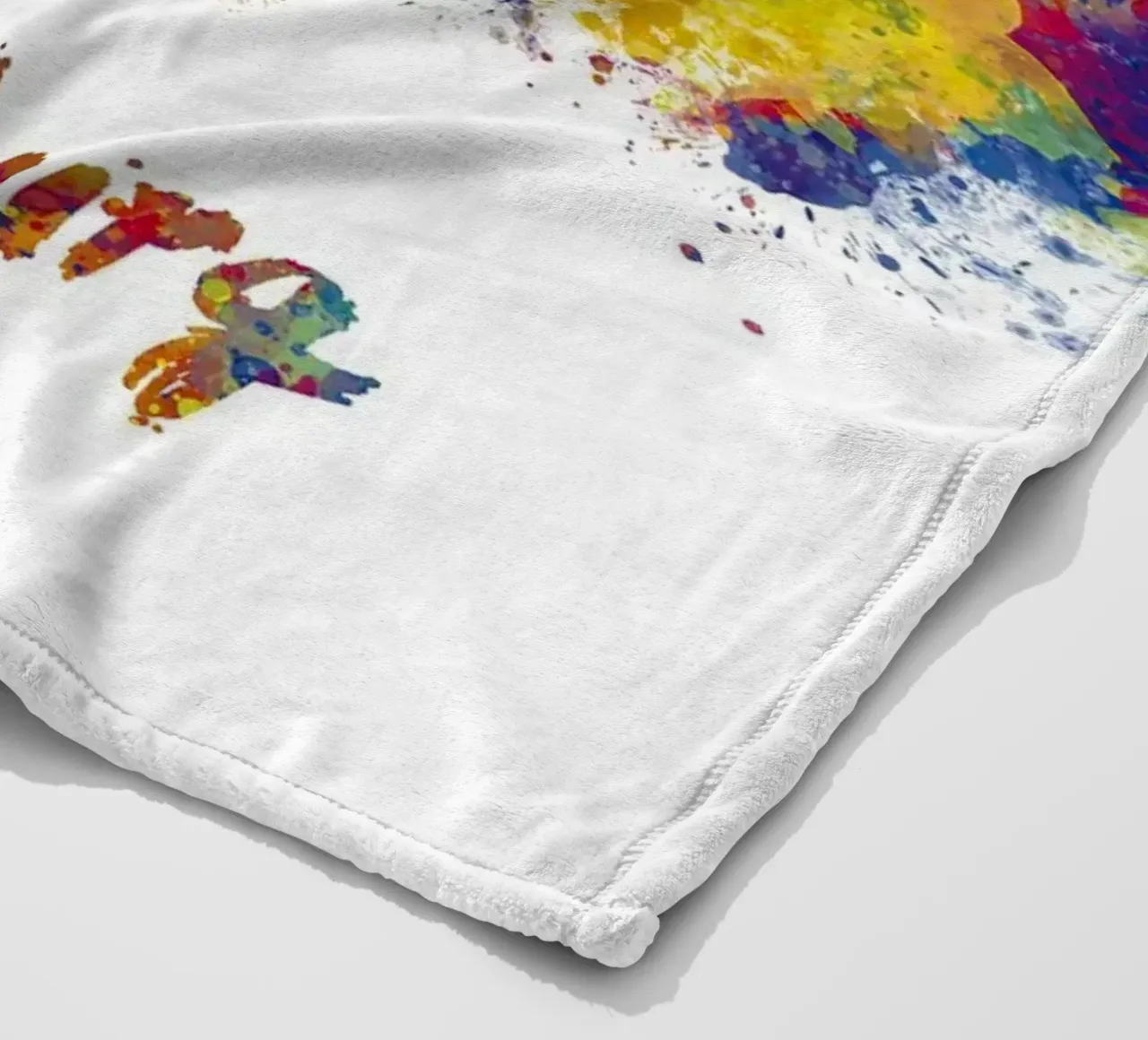 Lo skyline di Amburgo in acquerello coperta in pile da ARTVI-SHOP