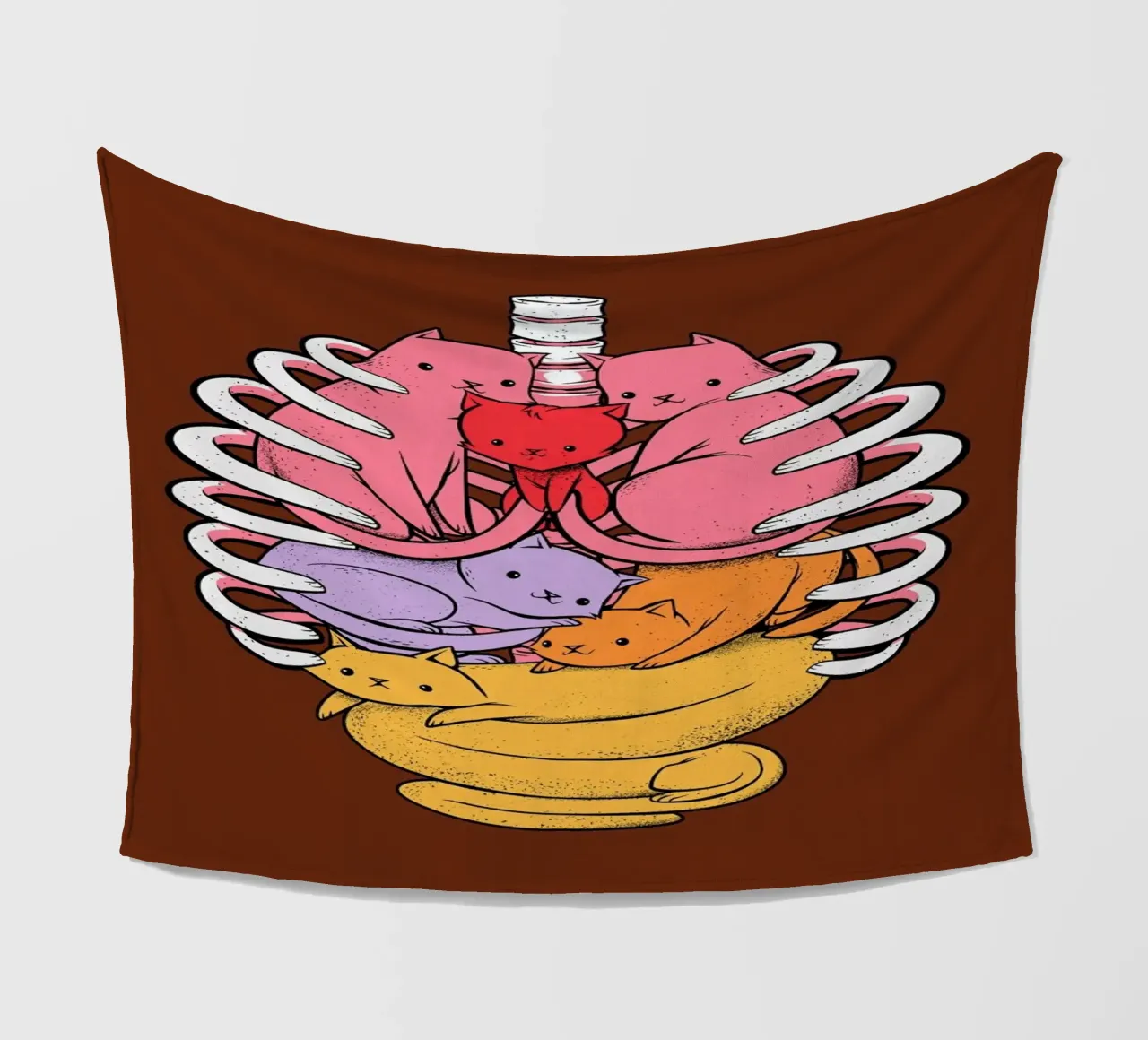 Anatomicat Fleecedecke von Tobe Fonseca