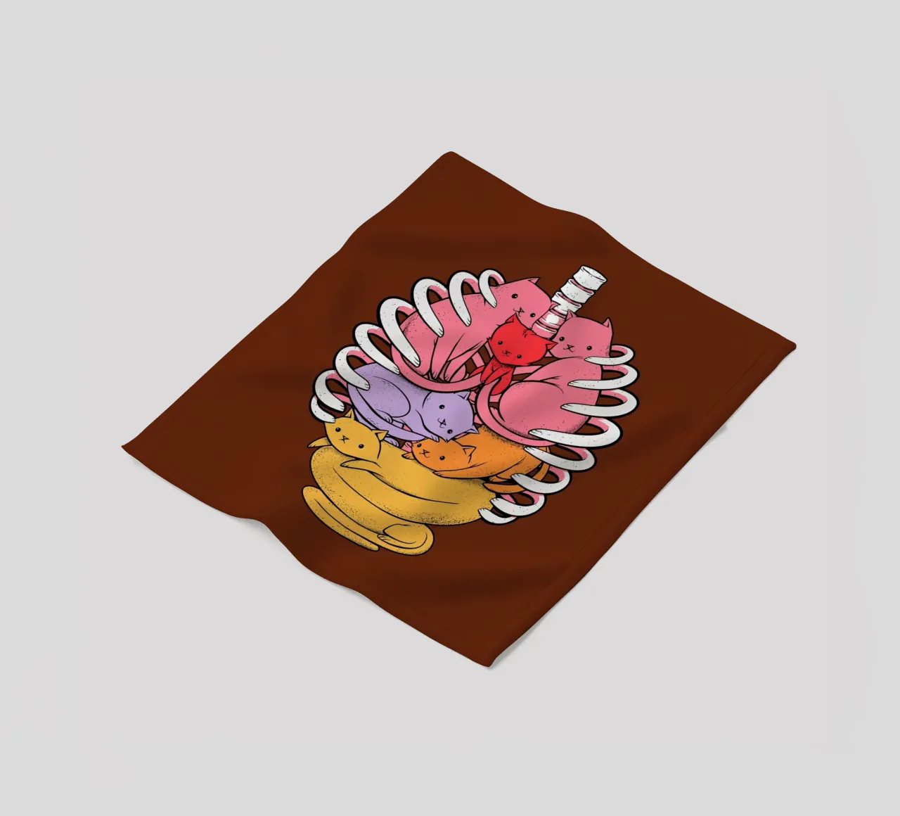 Anatomicat Fleecedecke von Tobe Fonseca