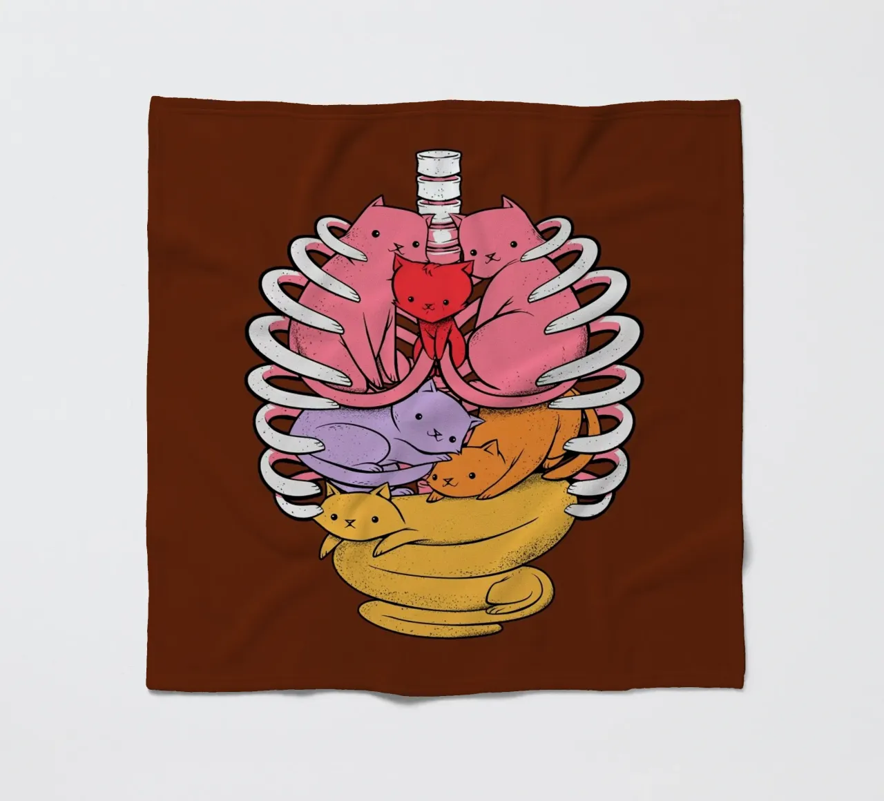 Anatomicat Fleecedecke von Tobe Fonseca