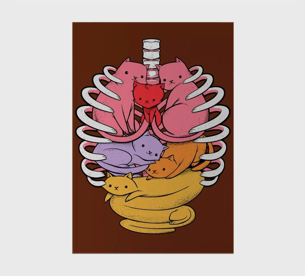 Anatomicat notebook by Tobe Fonseca