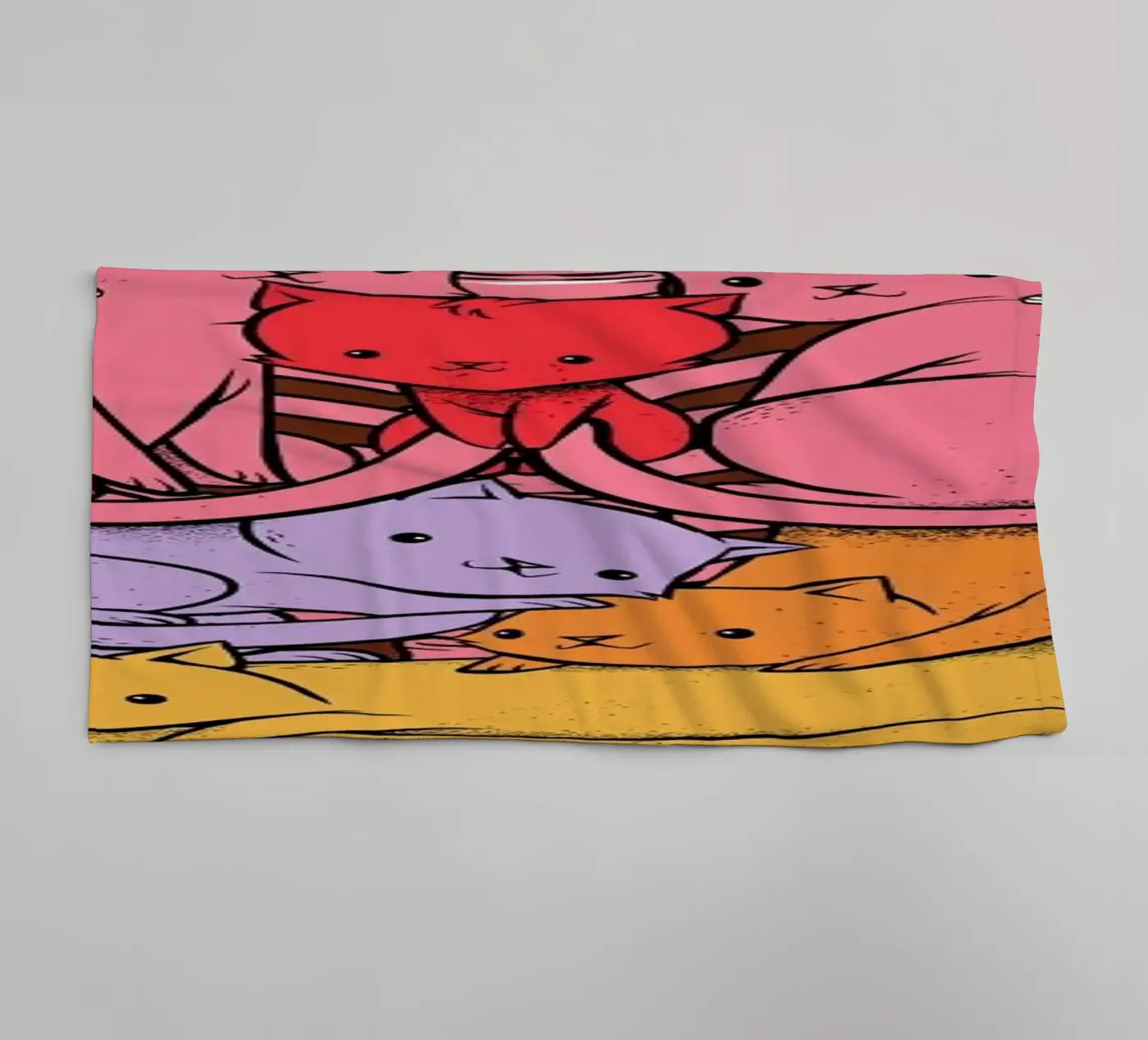 Anatomicat badhanddoek van Tobe Fonseca