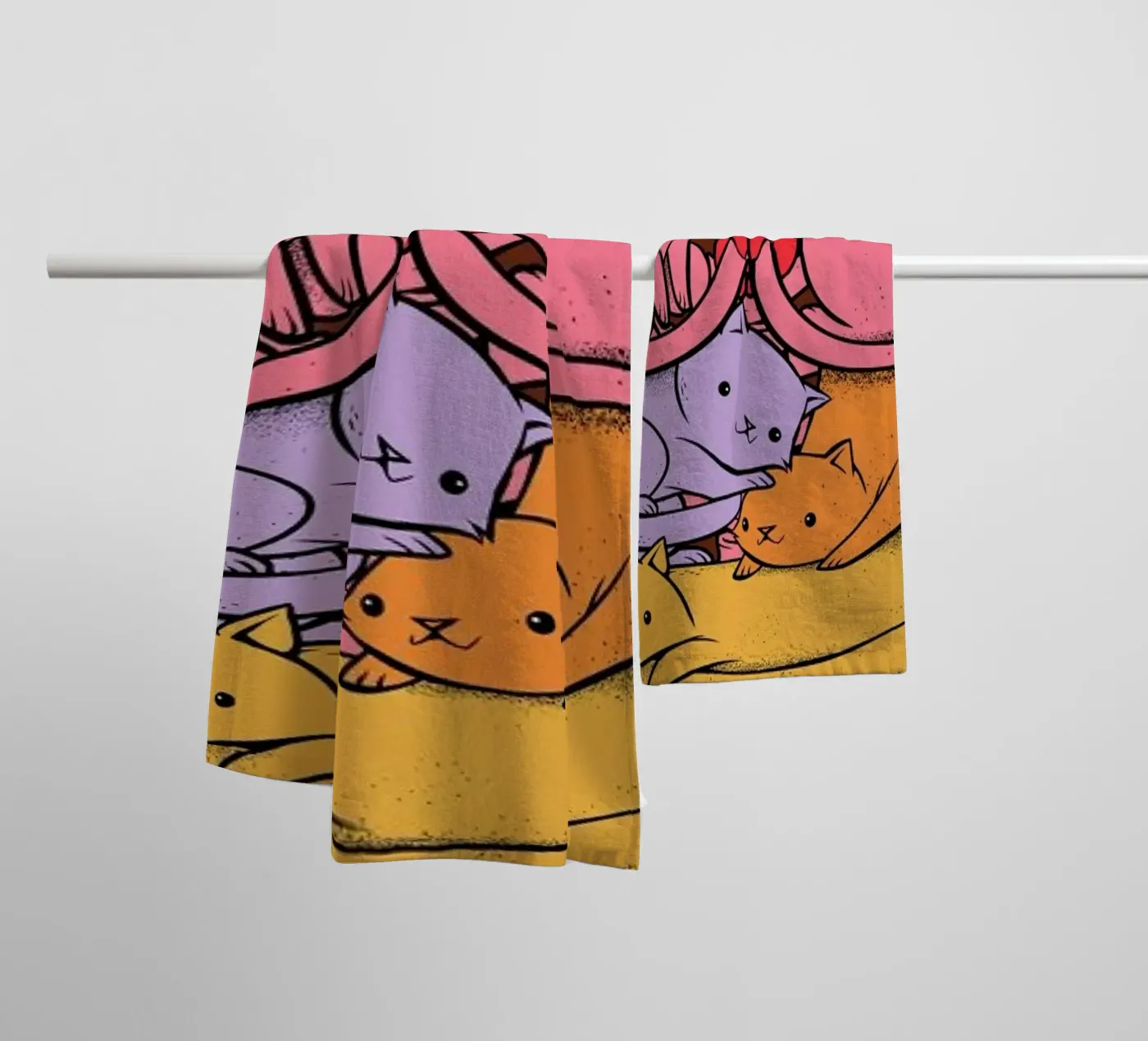 Anatomicat badhanddoek van Tobe Fonseca