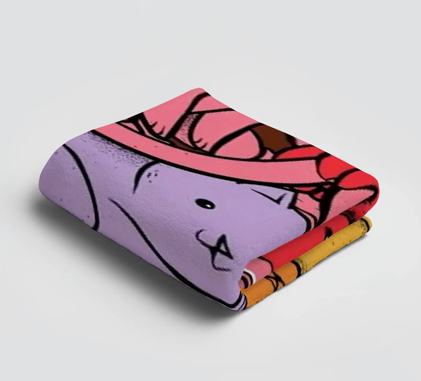 Anatomicat badhanddoek van Tobe Fonseca