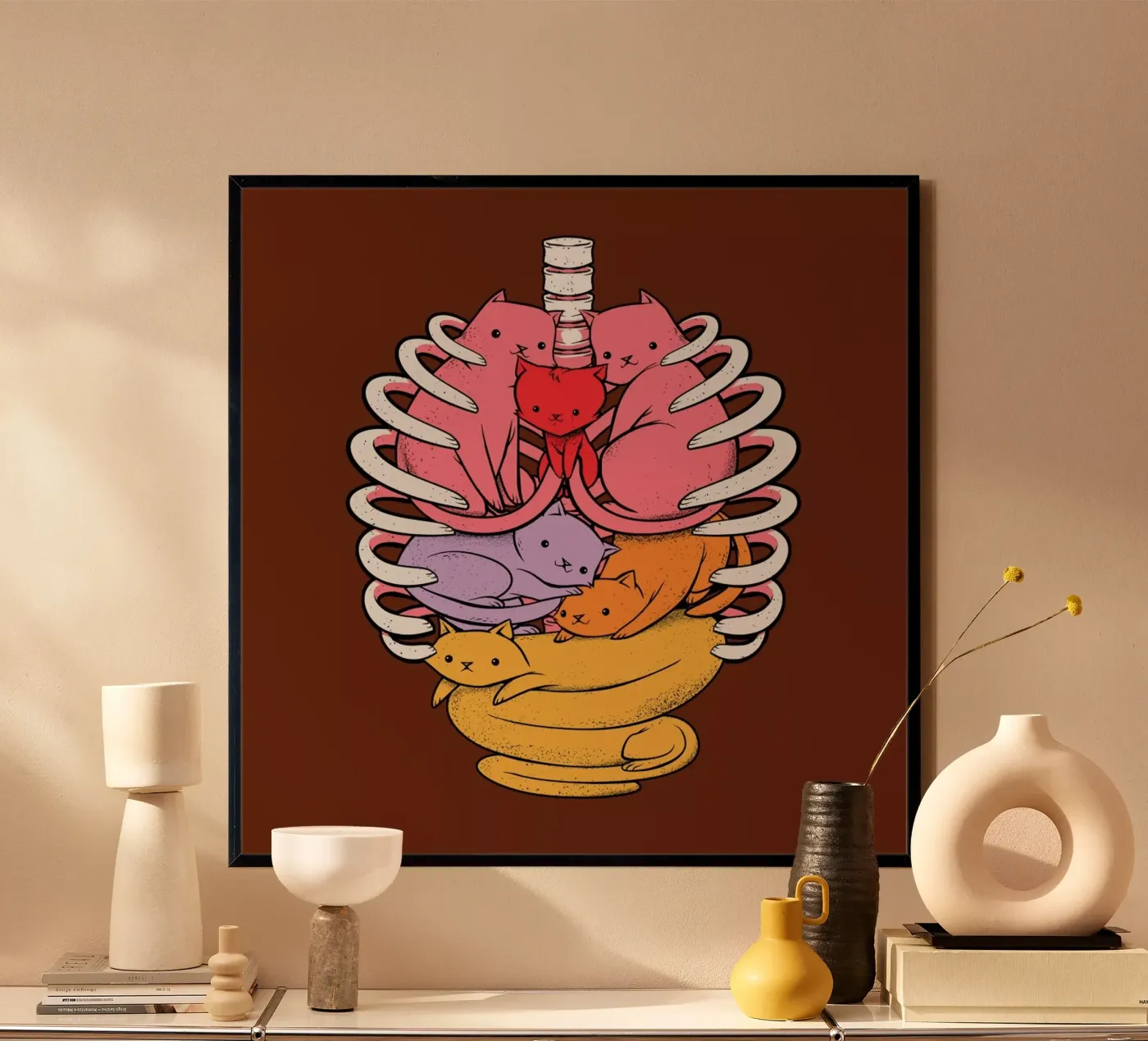 Anatomicat poster van Tobe Fonseca