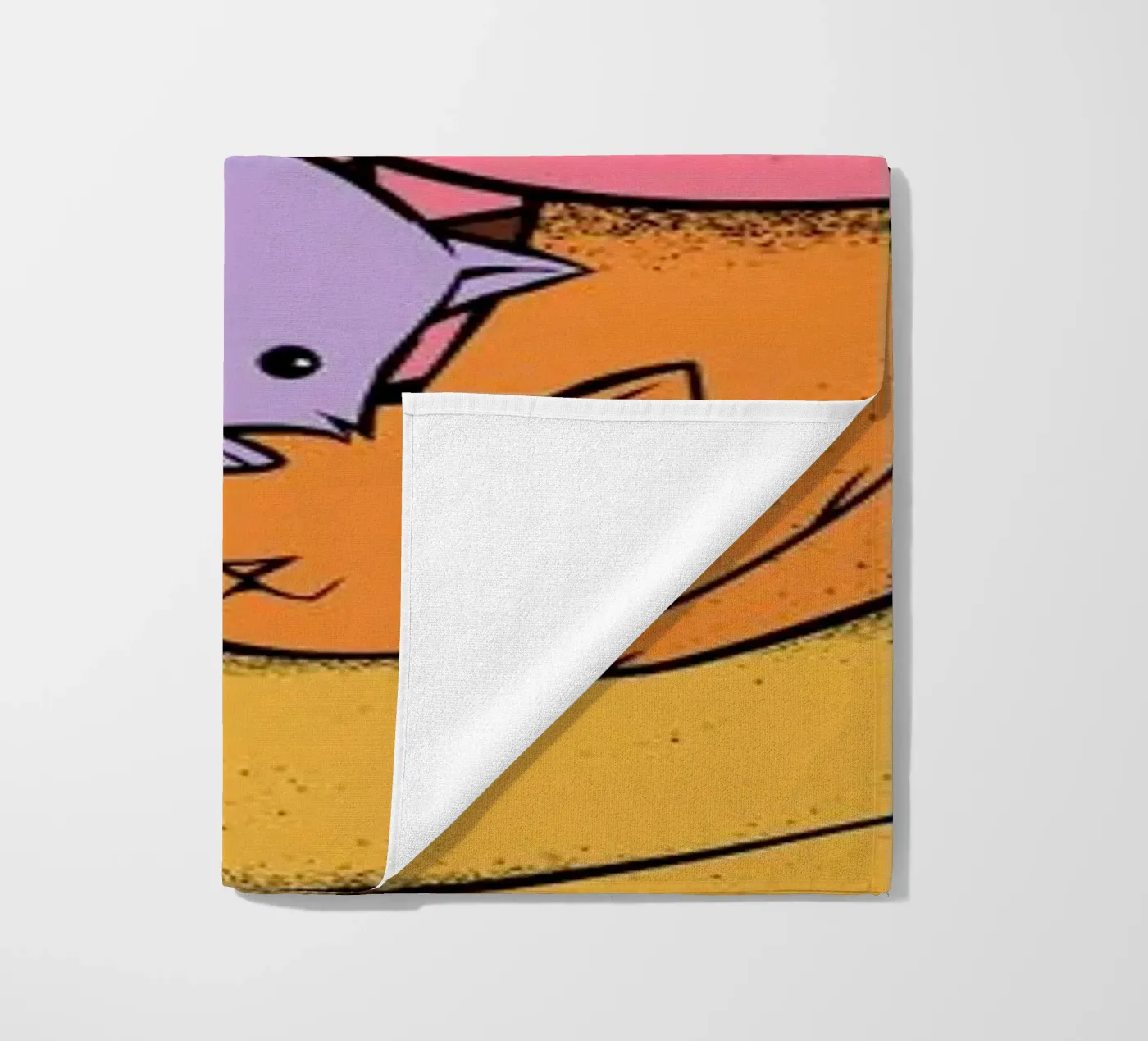 Anatomicat beach towel by Tobe Fonseca