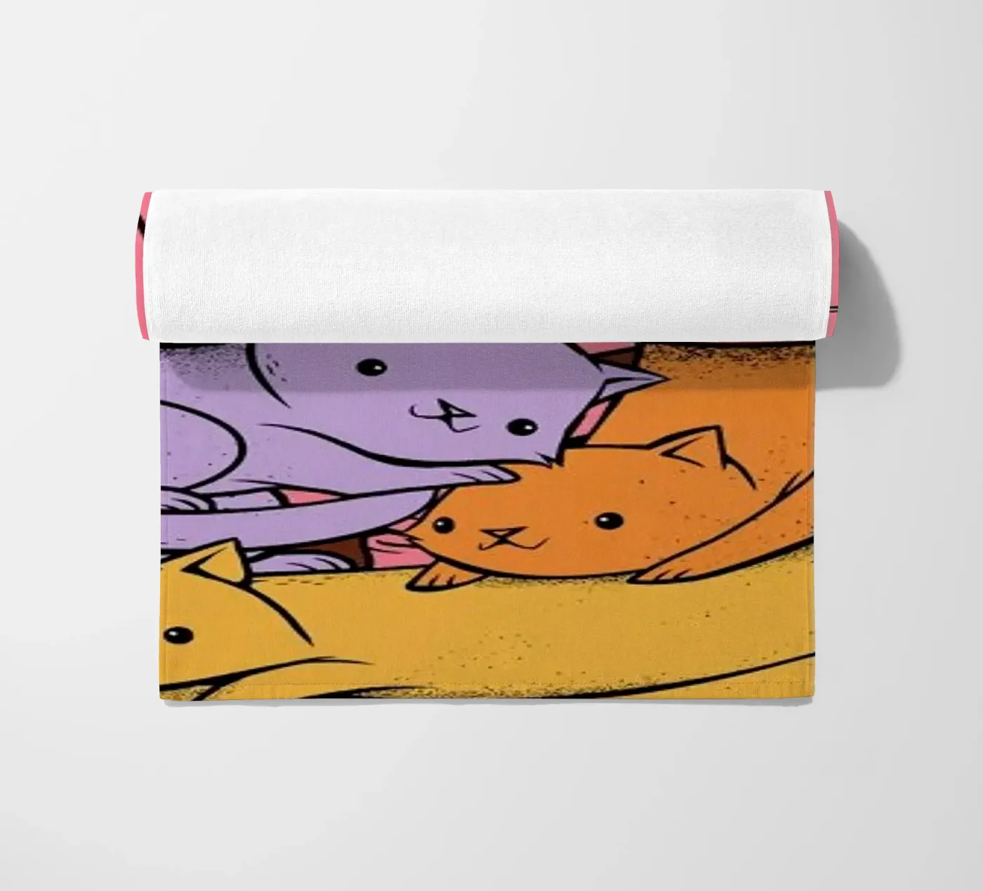 Anatomicat beach towel by Tobe Fonseca