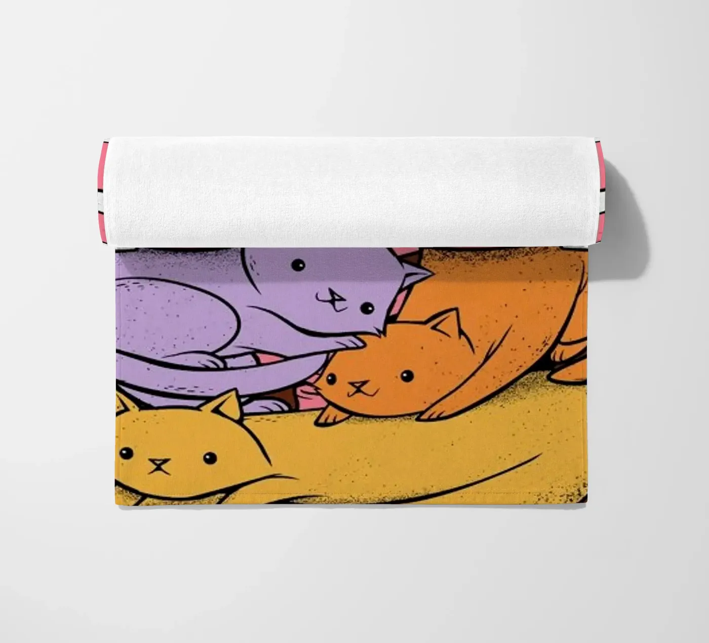Anatomicat beach towel by Tobe Fonseca