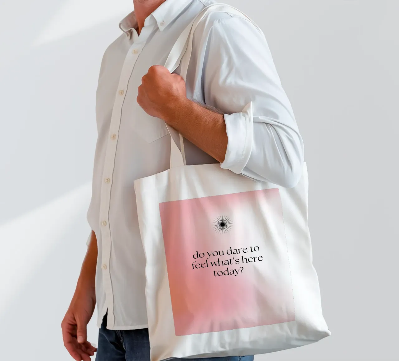 unlearn what you were taught borsa in juta da Ambition Wall